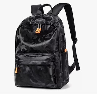 Foto 1 | Mochila Xtellar Camuflaje Casual Moda USB Impermeable con Espacio para Laptop 14 Pulgadas