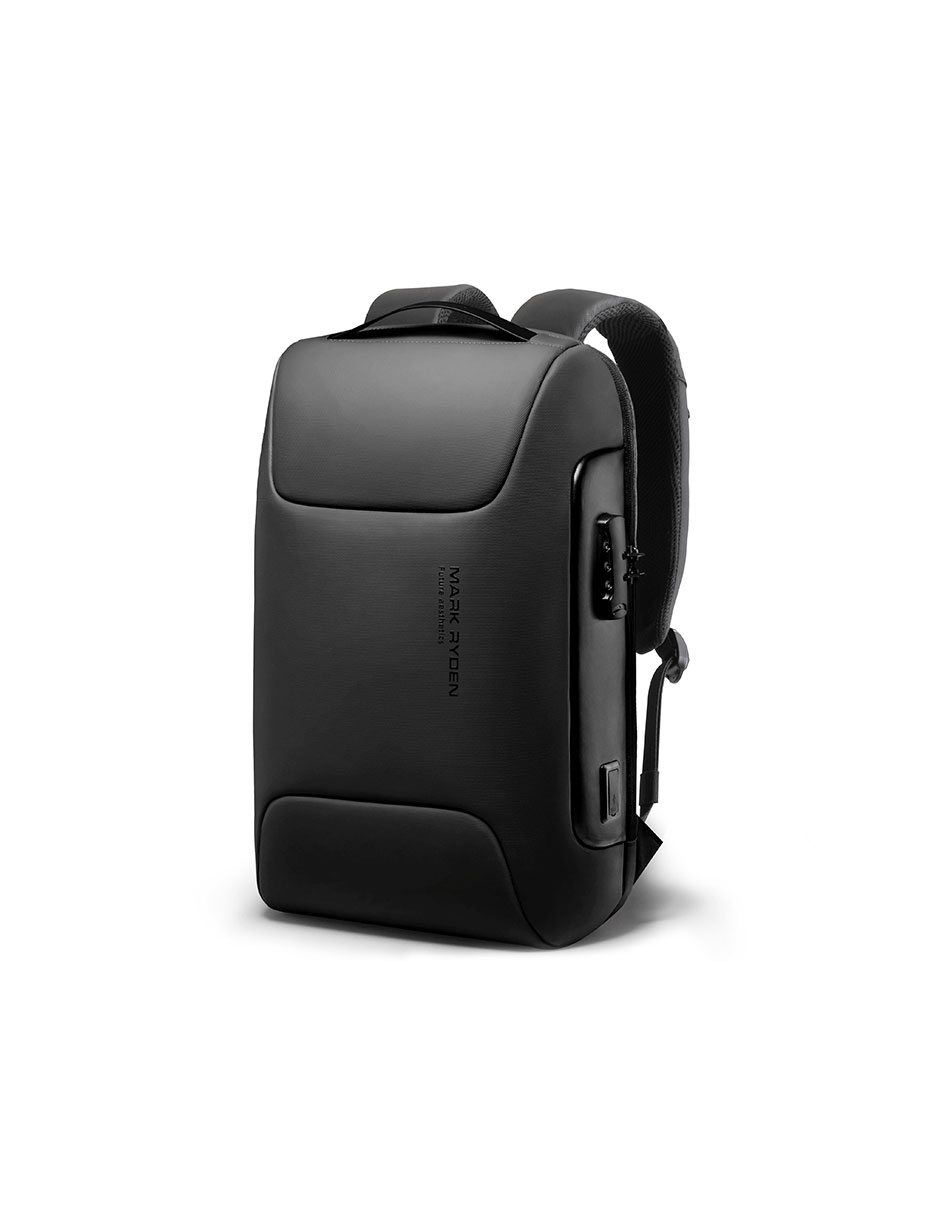 Foto 1 | Mochila Mark Ryden 9116 Negra para Laptop 15.6” con Puerto USB y Antirrobo