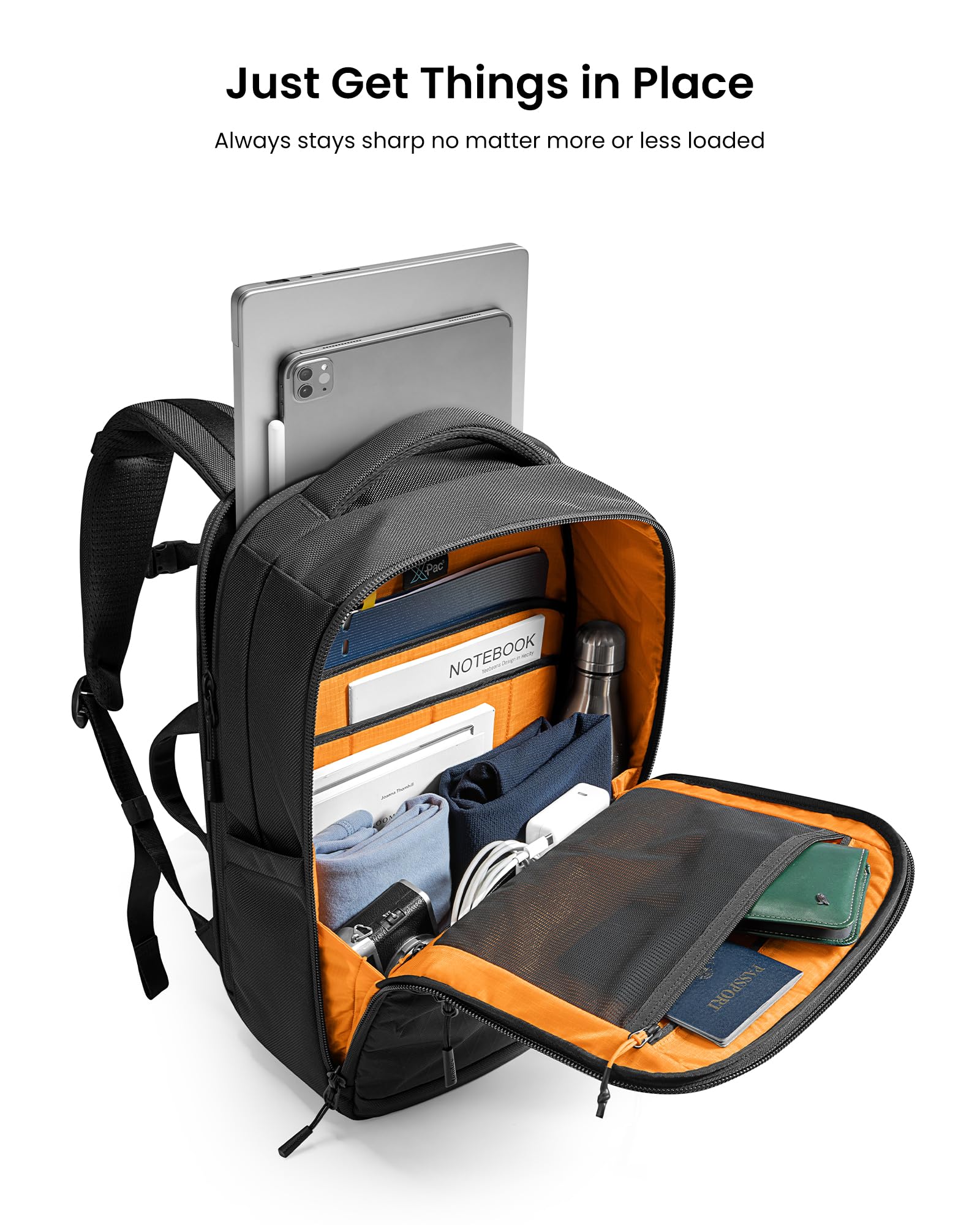 Foto 3 pulgar | Mochila Para Portátil Tomtoc X-pac Techpack Para Macbook Pro De 16 Pulgadas - Venta Internacional.