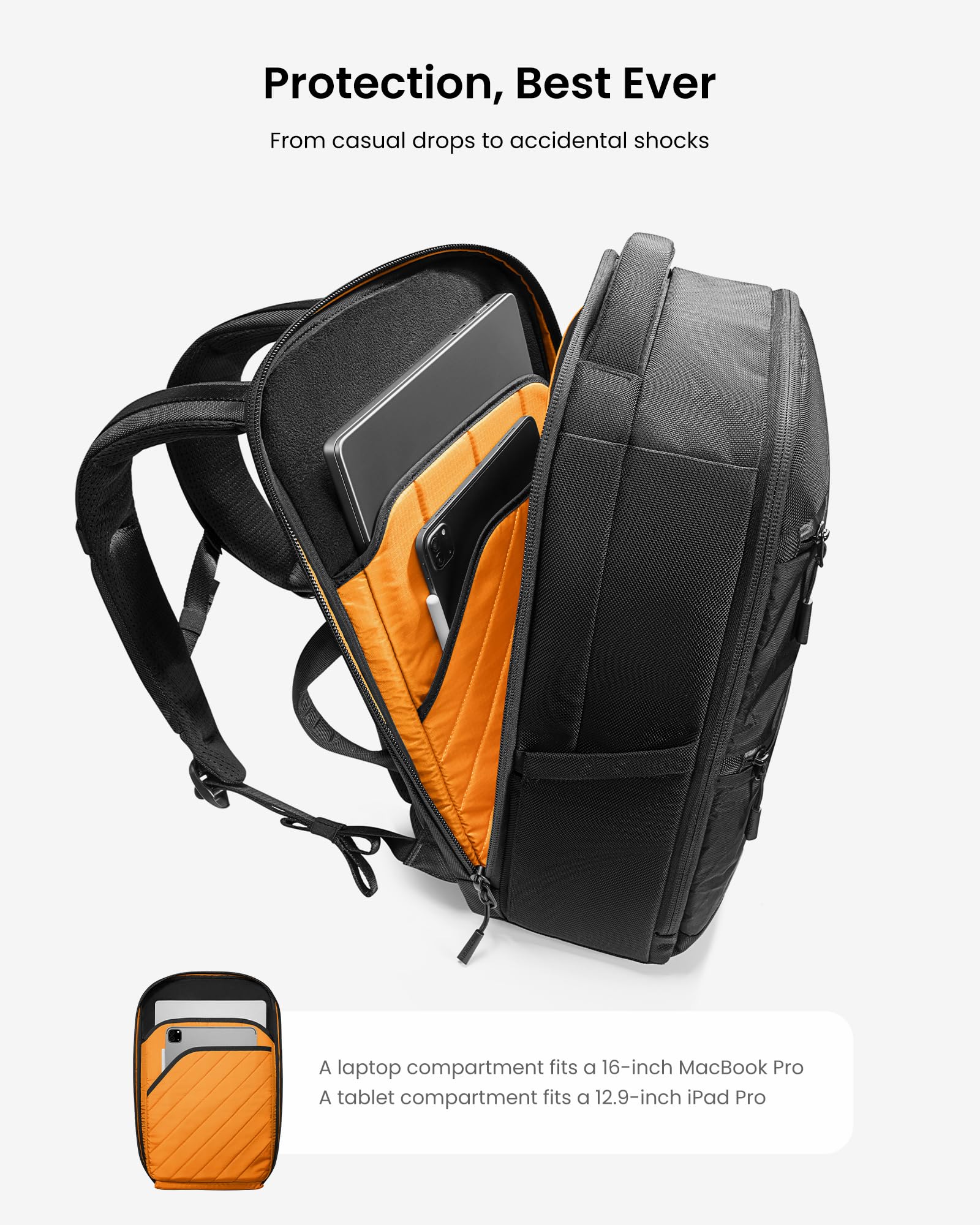 Foto 4 pulgar | Mochila Para Portátil Tomtoc X-pac Techpack Para Macbook Pro De 16 Pulgadas - Venta Internacional.