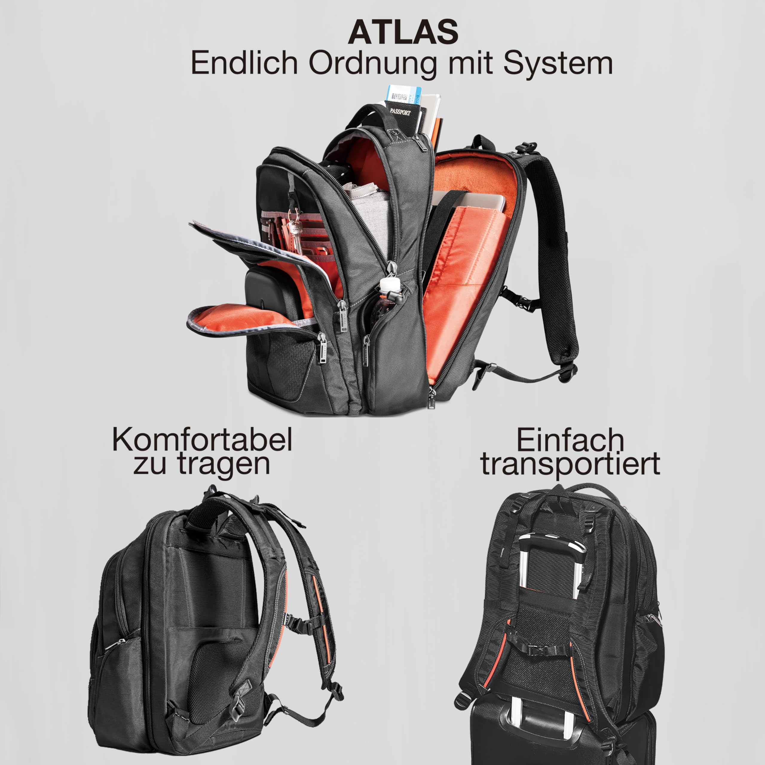 Foto 5 pulgar | Mochila Everki Atlas Business Laptop 29,5 L Para 11-15,6 Pulgadas - Venta Internacional.