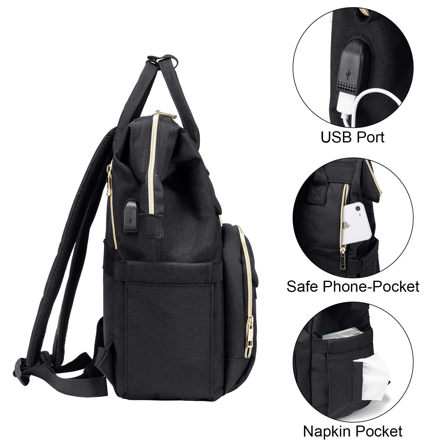Foto 6 pulgar | Mochila Lovevook Nurse Para Mujer Con Funda De Estetoscopio De 15.6 Pulgadas - Venta Internacional.
