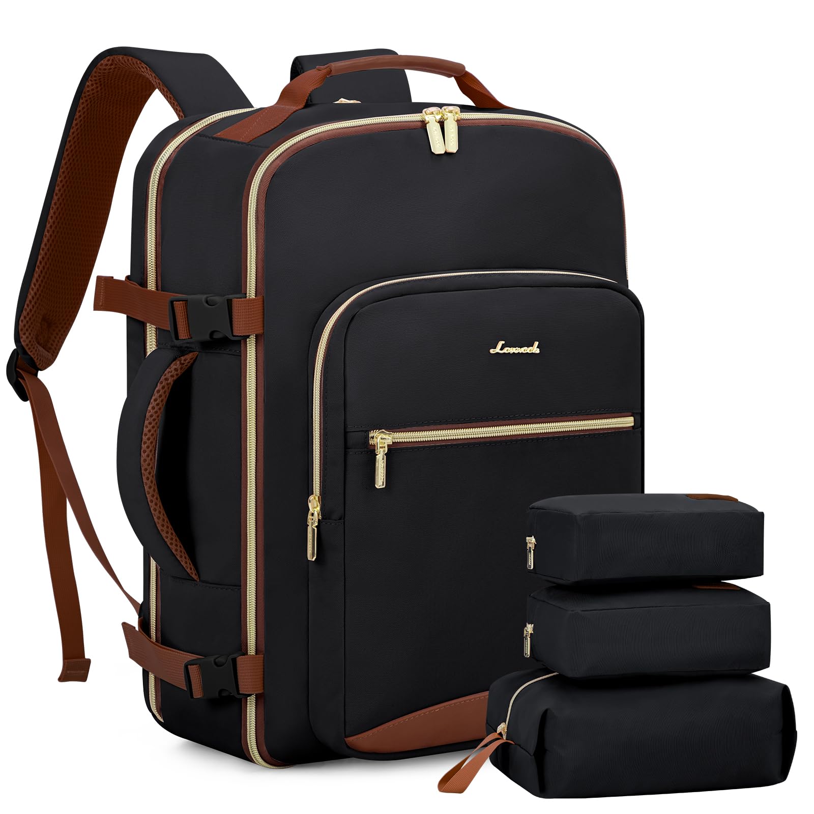 Mochila De Mano Lovevook De 50 Litros Para Mujeres Y Hombres Con Cubos De Embalaje - Venta Internacional.