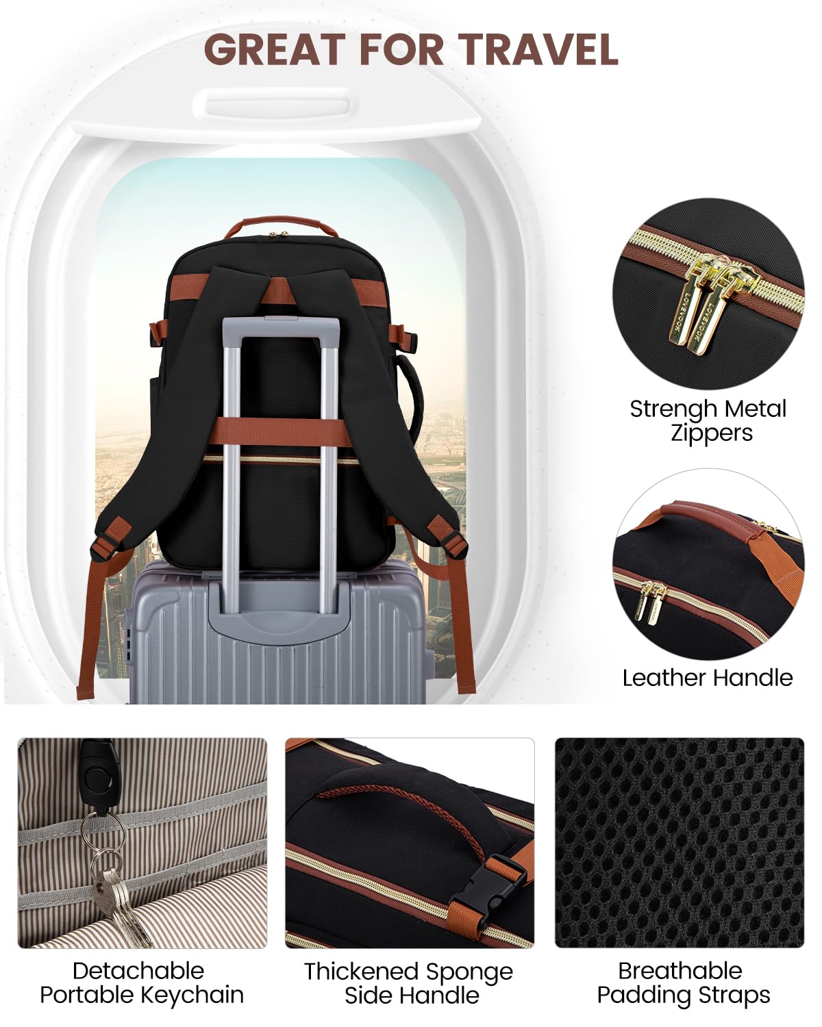 Foto 8 pulgar | Mochila De Mano Lovevook De 50 Litros Para Mujeres Y Hombres Con Cubos De Embalaje - Venta Internacional.