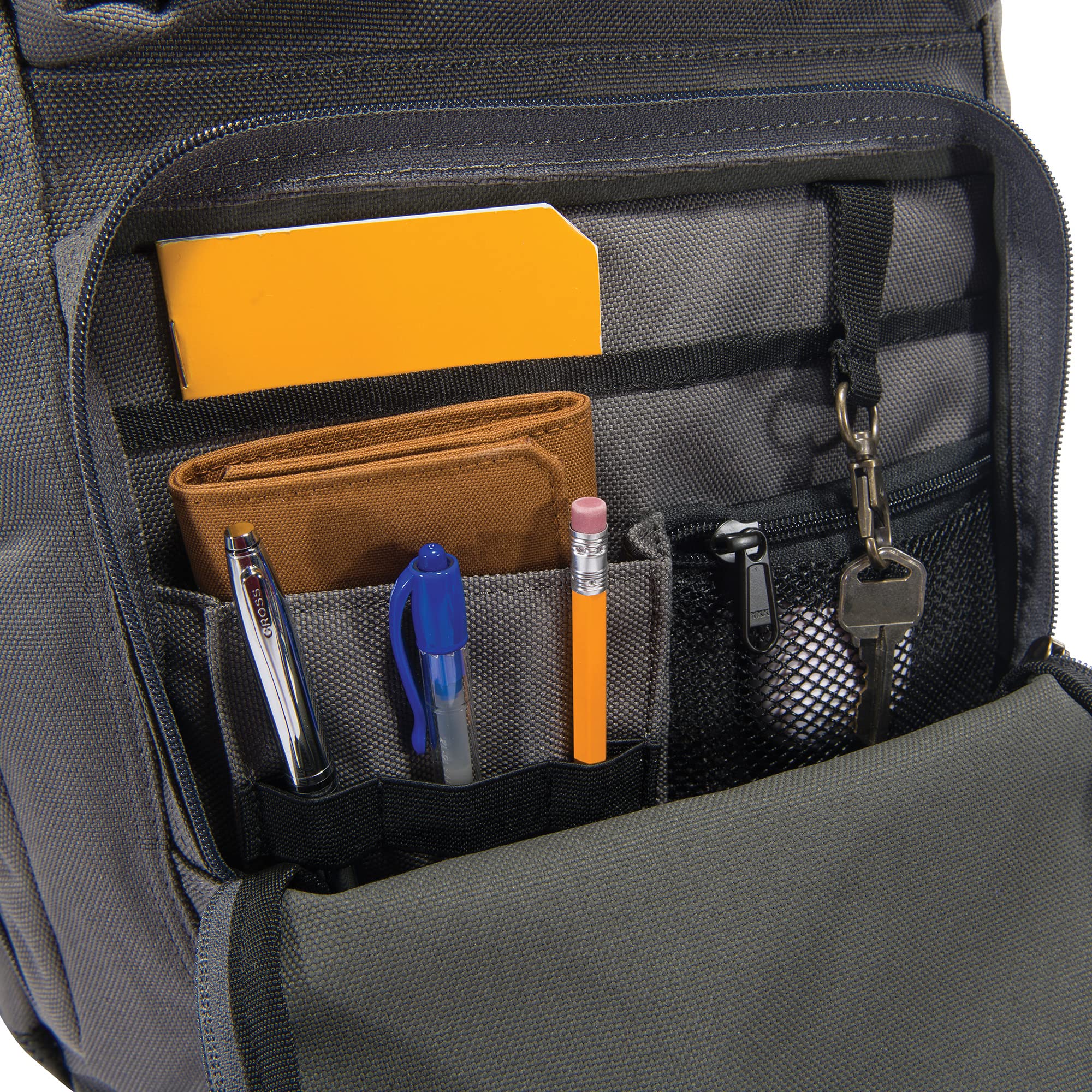 Foto 5 pulgar | Mochila Carhartt Force Pro 35l Con Funda Para Portátil De 17 Pulgadas, Color Gris - Venta Internacional.