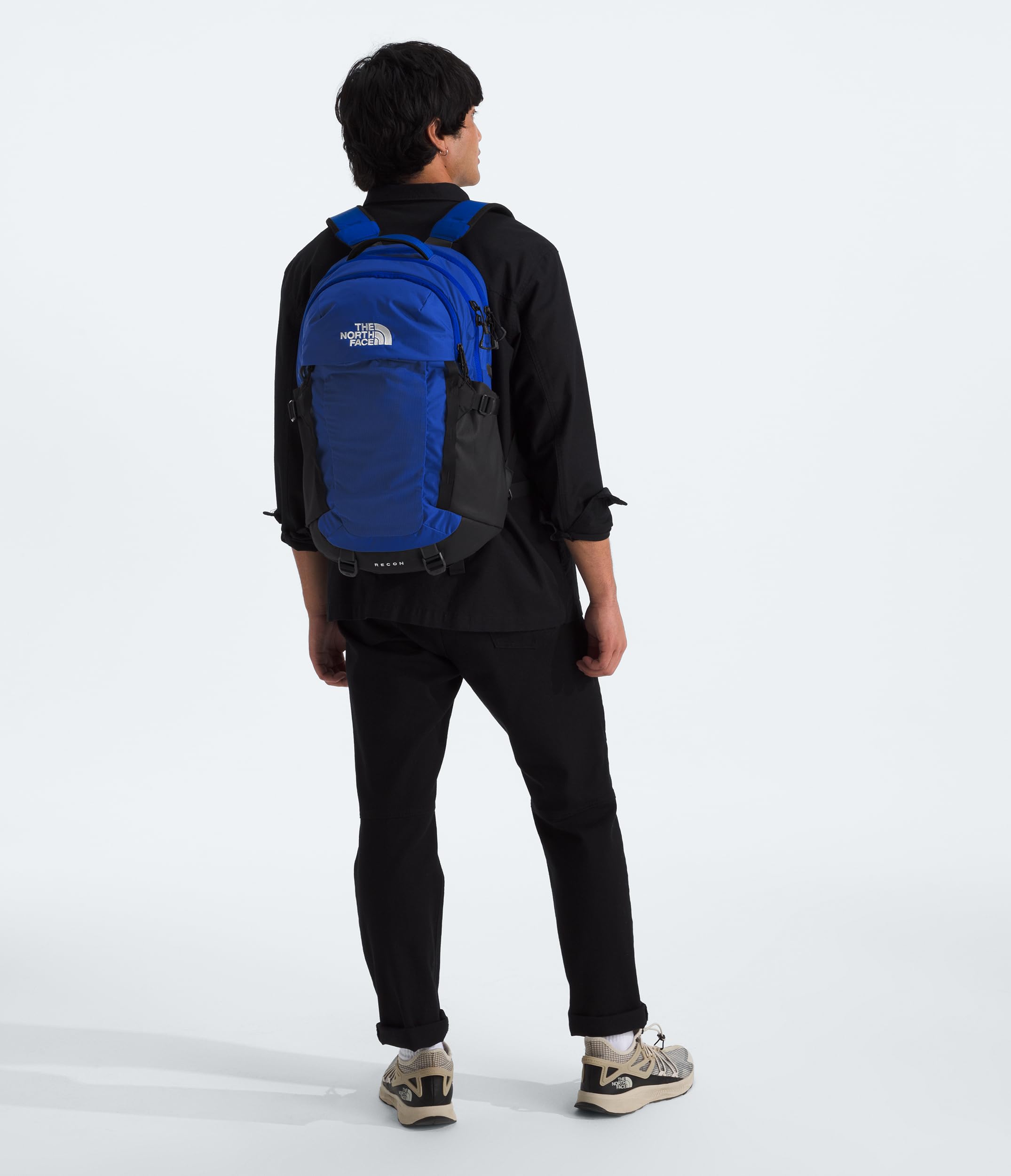 Foto 7 pulgar | Mochila The North Face Recon Everyday Laptop Azul/negro 30l - Venta Internacional.