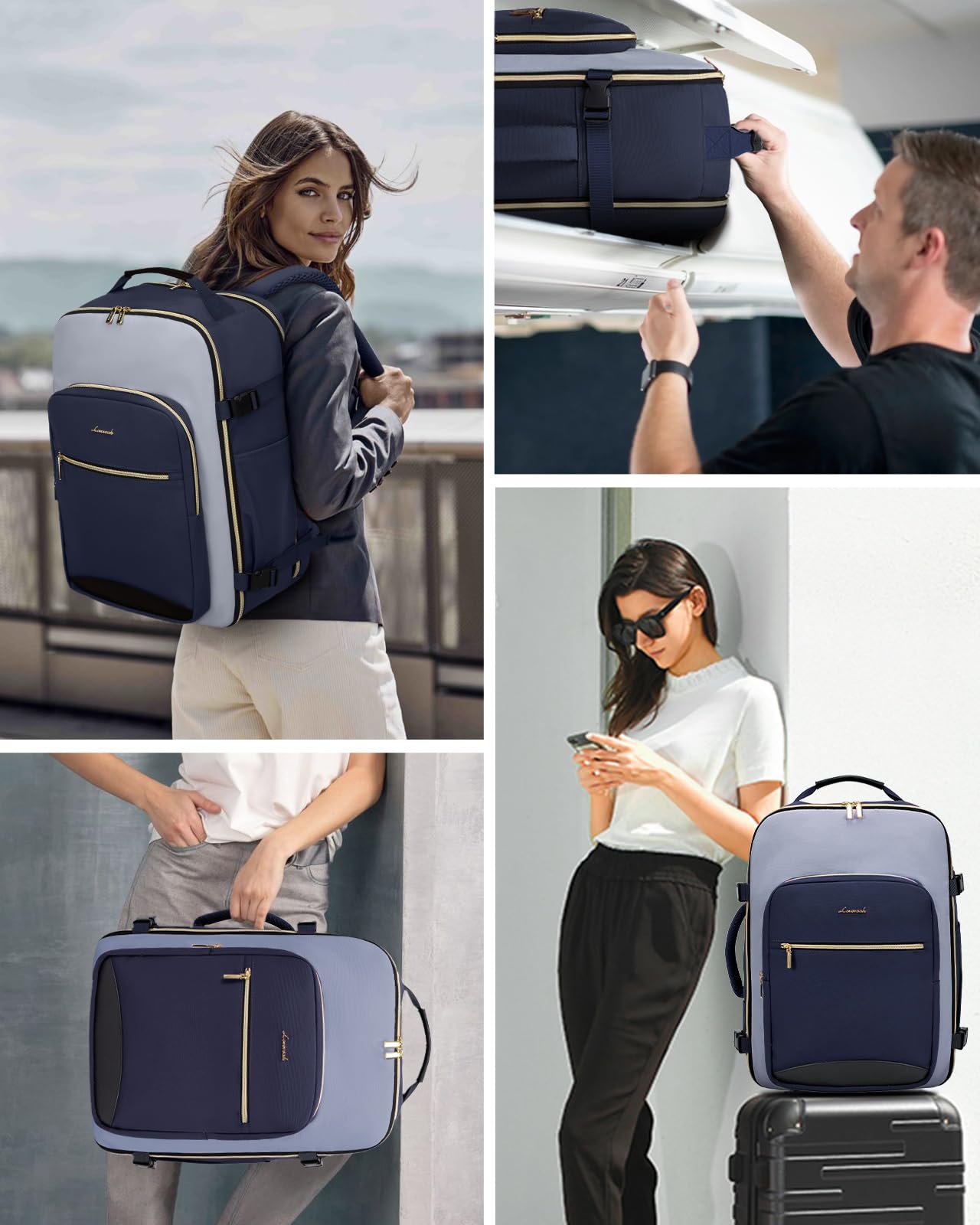 Foto 7 pulgar | Mochila De Mano Lovevook De 50 Litros Para Mujeres Y Hombres Con 3 Cubos - Venta Internacional.