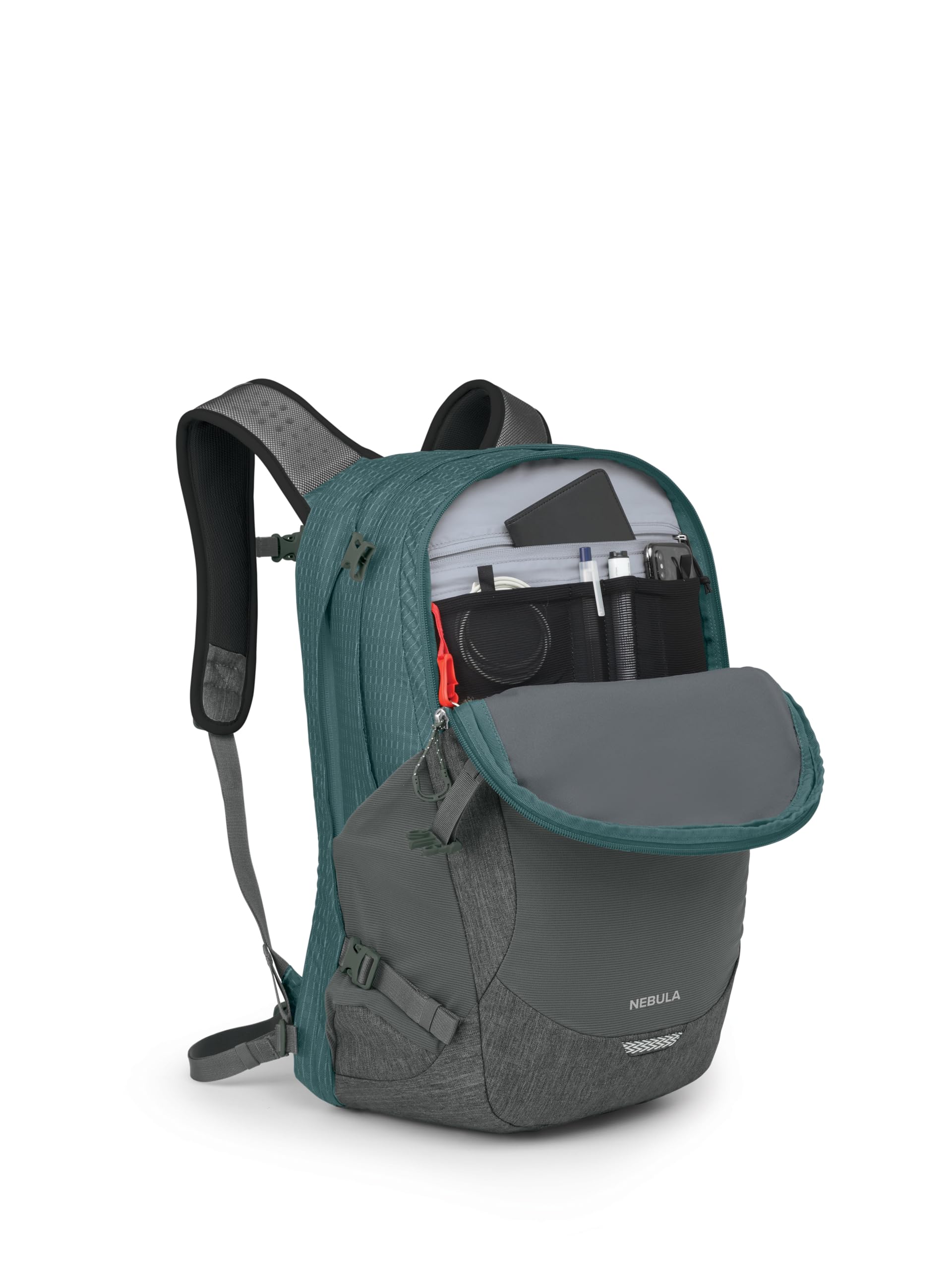 Foto 8 pulgar | Mochila Osprey Nebula Commuter Cascade Azul/gris Carbón - Venta Internacional.