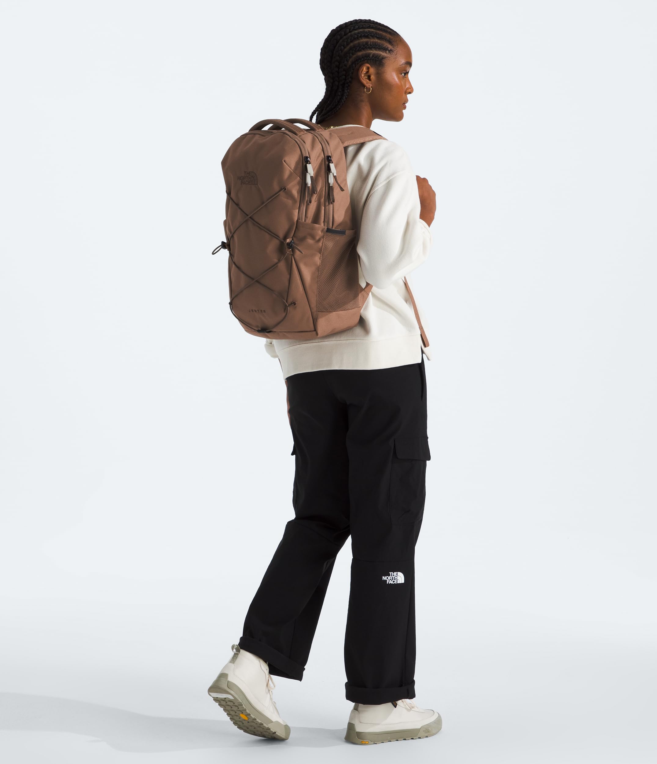 Foto 3 pulgar | Mochila The North Face Jester Everyday Laptop Latte Brown - Venta Internacional.