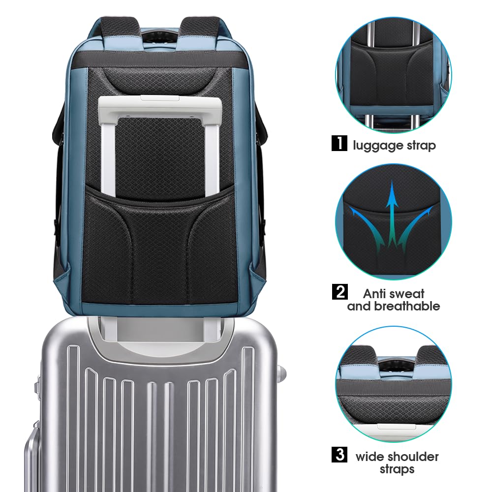 Foto 8 pulgar | Mochila Bange Antirrobo De Viaje Impermeable Para Portátil De 17,3'' - Venta Internacional.