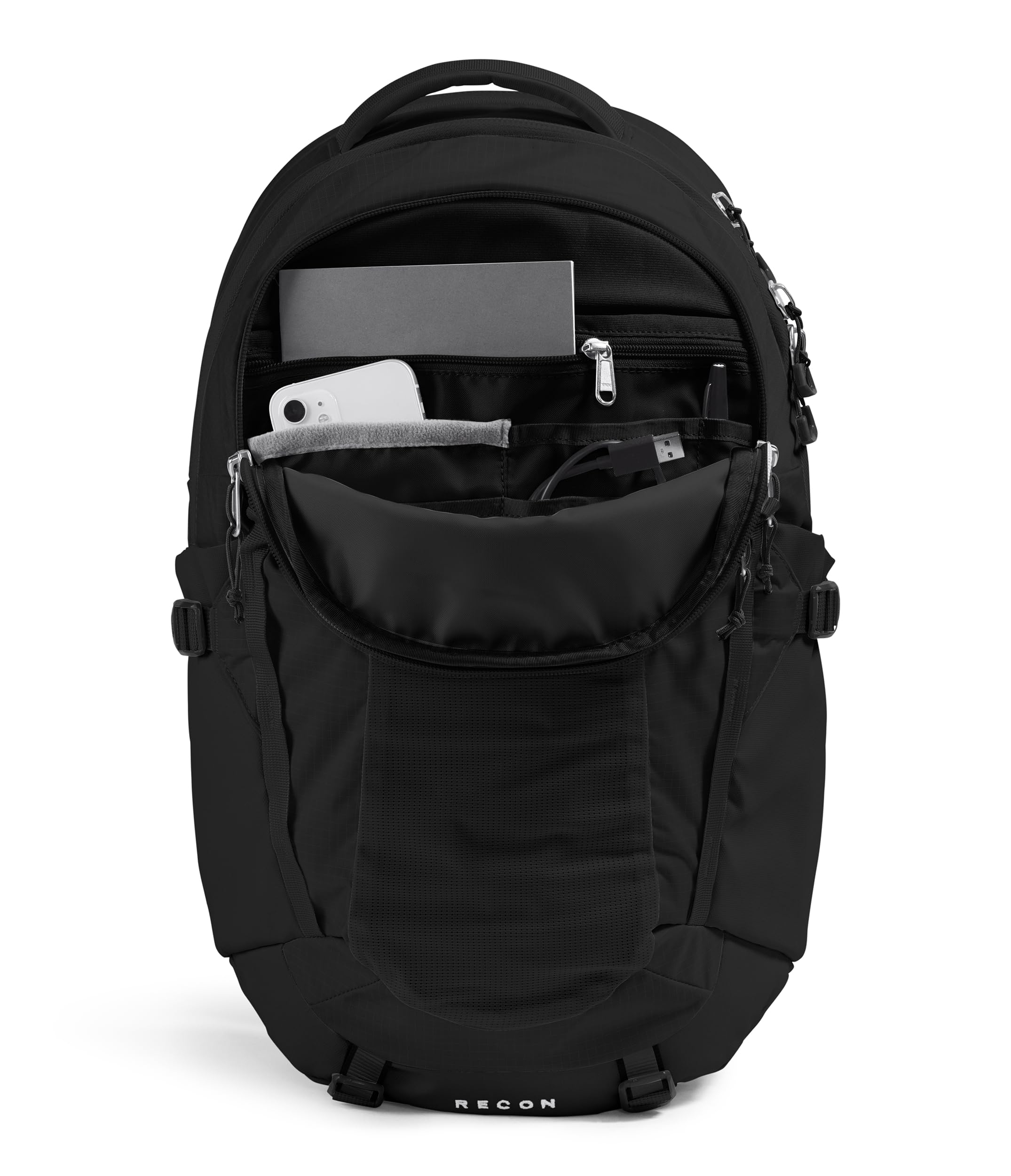 Foto 4 | Mochila The North Face Recon Everyday 30l Para Mujer, Color Negro - Venta Internacional.