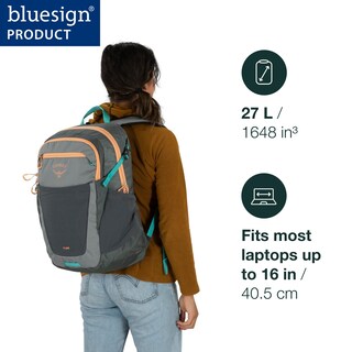 Foto 2 | Mochila Osprey Flare Everyday Para Portátil De 17 Pulgadas, Color Negro - Venta Internacional.