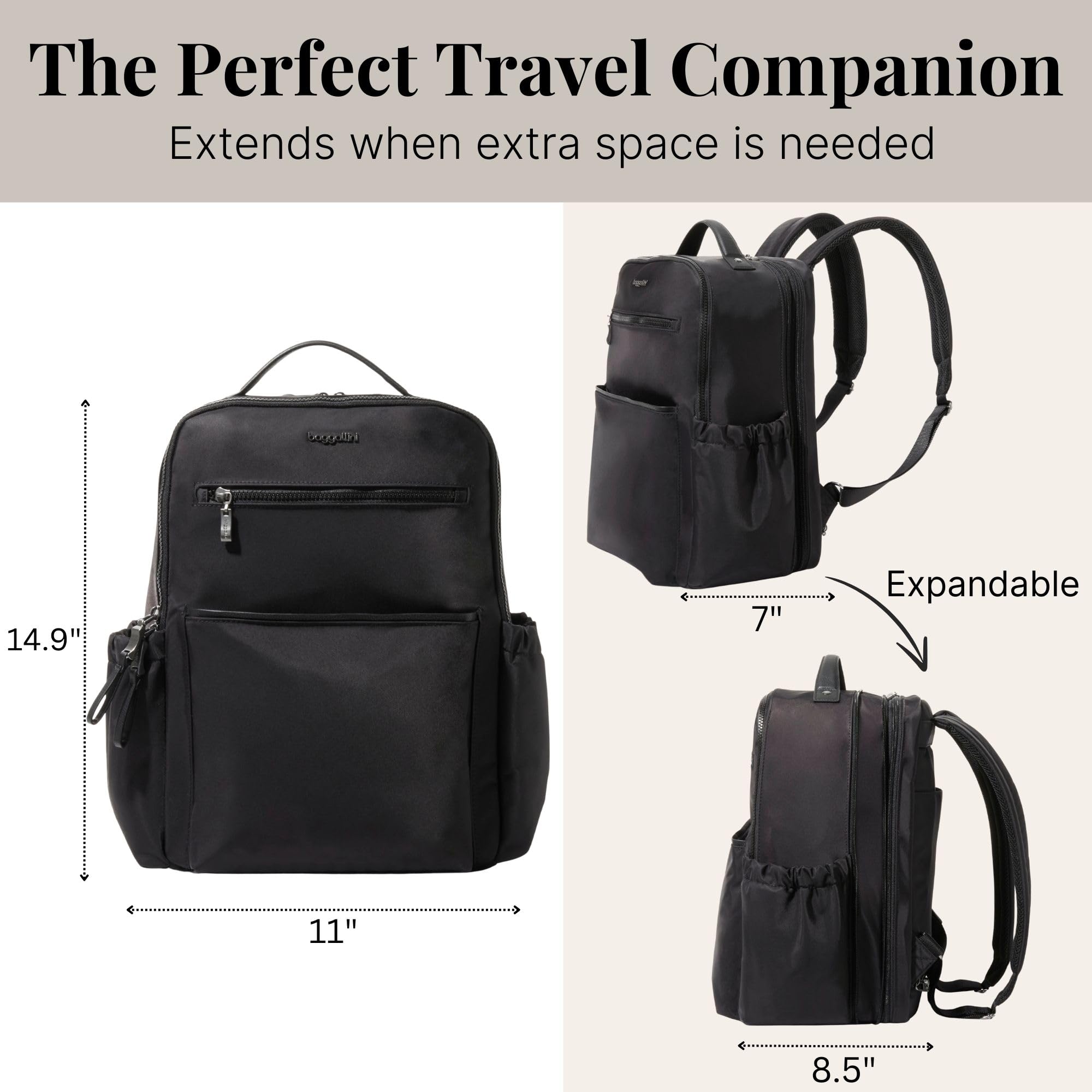 Foto 6 pulgar | Mochila Baggallini Tribeca Para Portátil Ampliable De 15 X 11 Pulgadas - Venta Internacional.