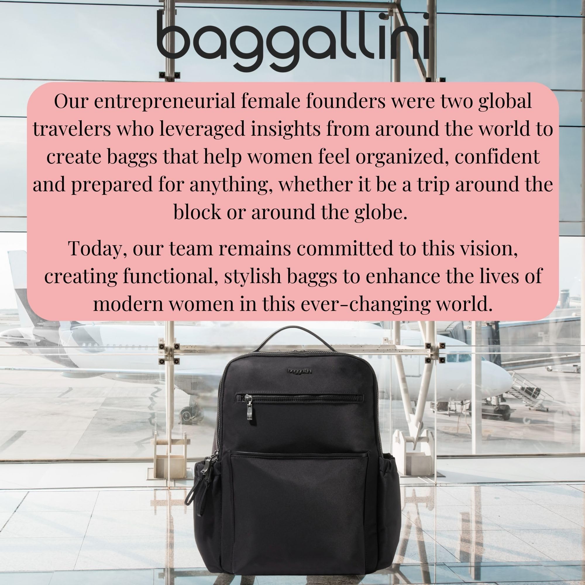 Foto 8 pulgar | Mochila Baggallini Tribeca Para Portátil Ampliable De 15 X 11 Pulgadas - Venta Internacional.