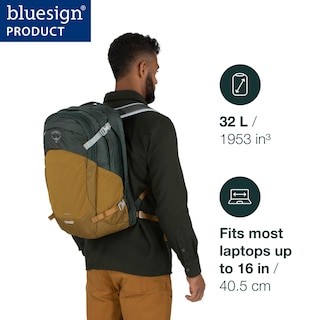 Foto 2 | Mochila Osprey Nebula Commuter Alpaca Bronce/latte - Venta Internacional.