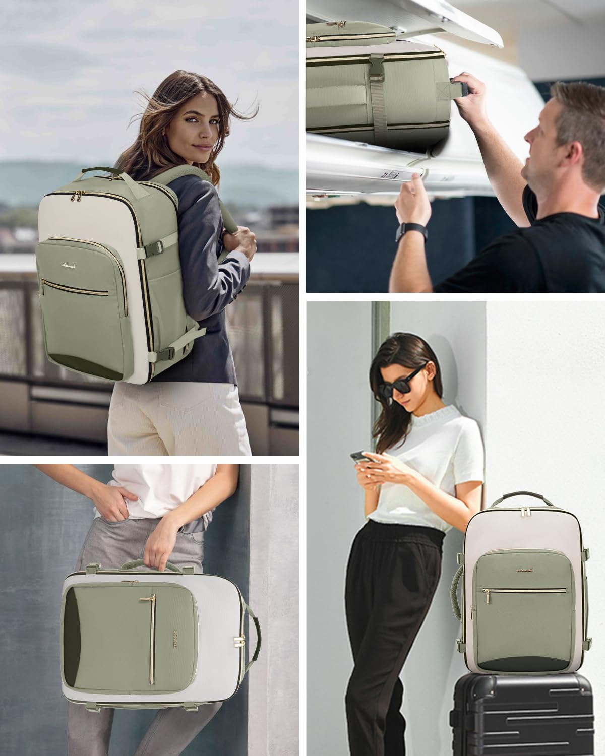Foto 7 pulgar | Mochila De Mano Lovevook De 50 Litros Para Mujer Y Hombre Con 3 Cubos - Venta Internacional.