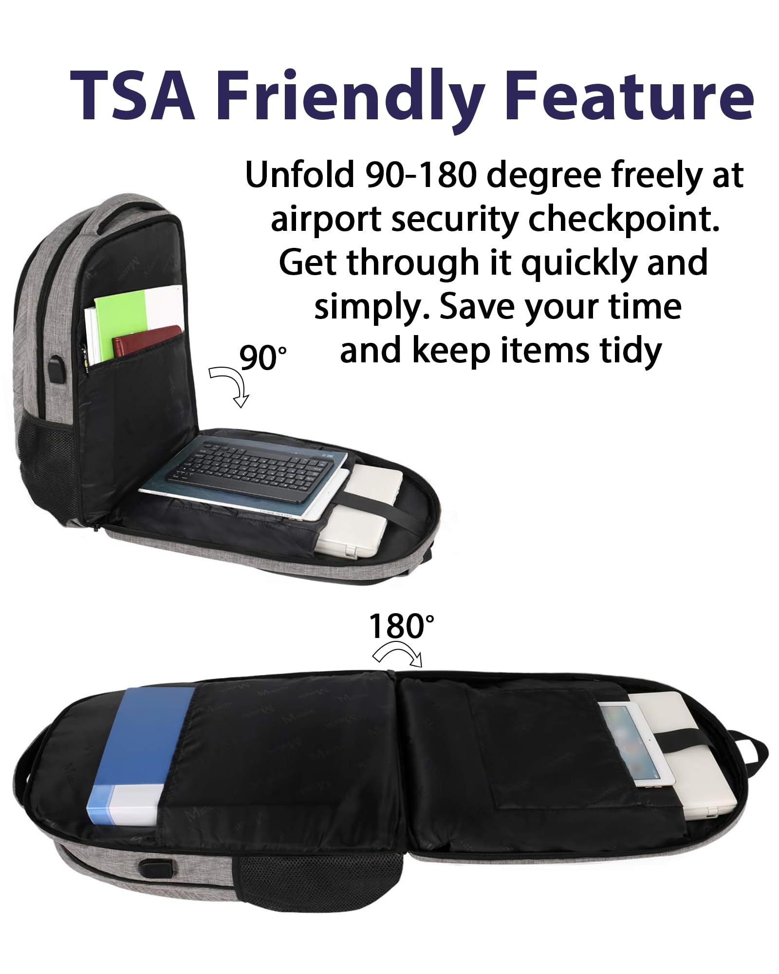 Foto 3 pulgar | Mochila Matein Para Portátil De 18 Pulgadas, Extra Grande, 50 L, Impermeable - Venta Internacional.
