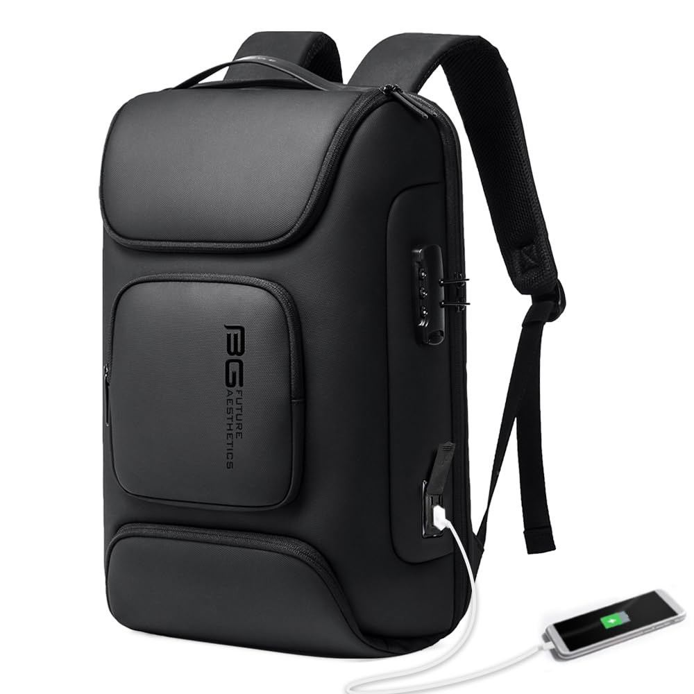 Foto 2 pulgar | Mochila Bange Para Portátil Empresarial De 15,6 Pulgadas Con Puerto De Carga Usb - Venta Internacional.