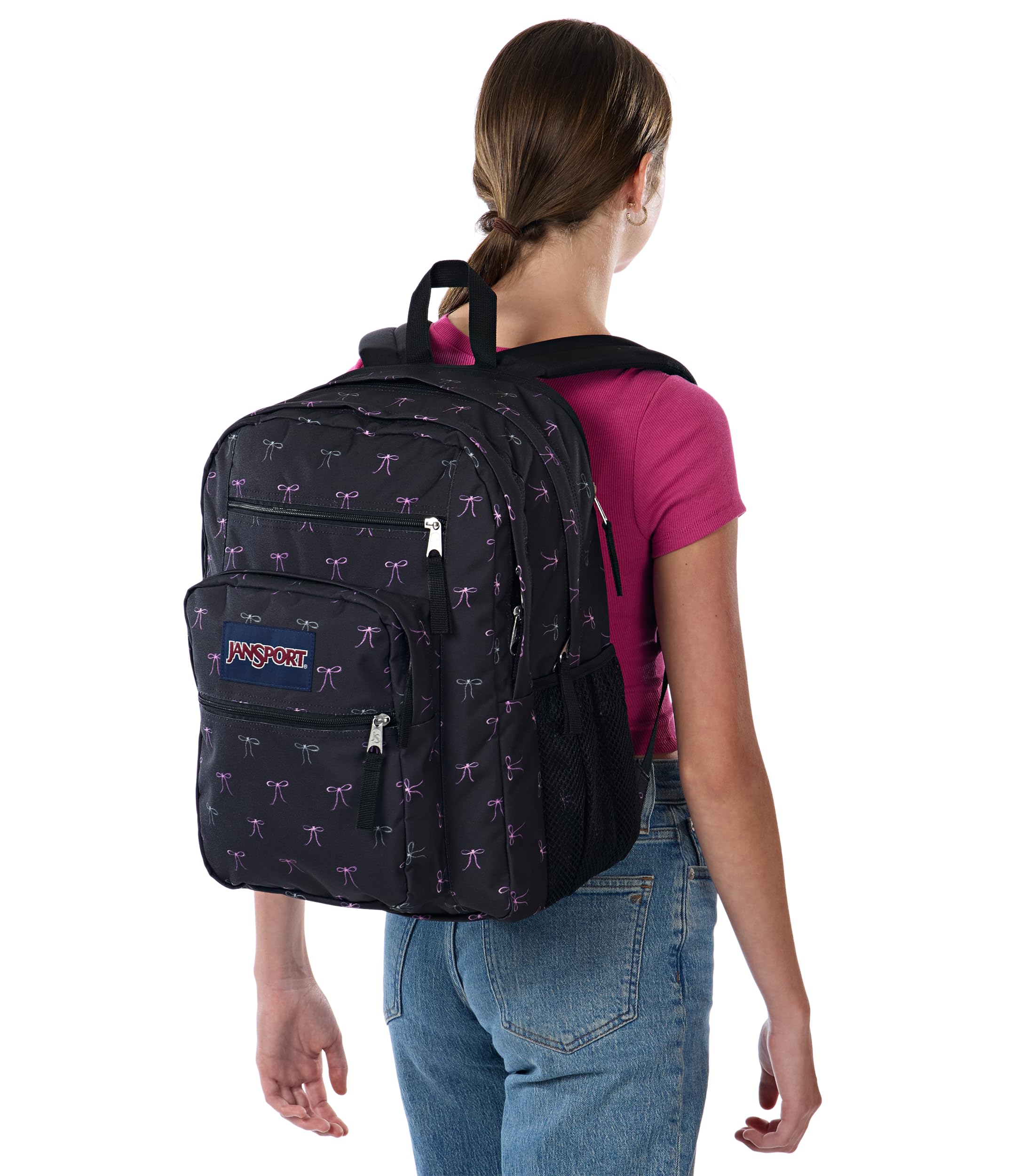 Foto 7 pulgar | Mochila Para Portátil Jansport Bad Bows Con 2 Compartimentos De 15 Pulgadas - Venta Internacional.