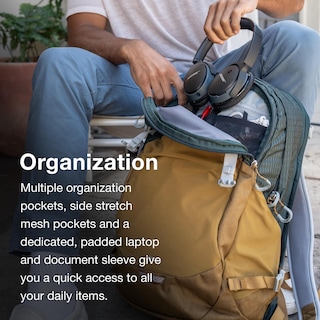 Foto 4 | Mochila Osprey Nebula Commuter Tungsten Soundwave/grey Heather - Venta Internacional.