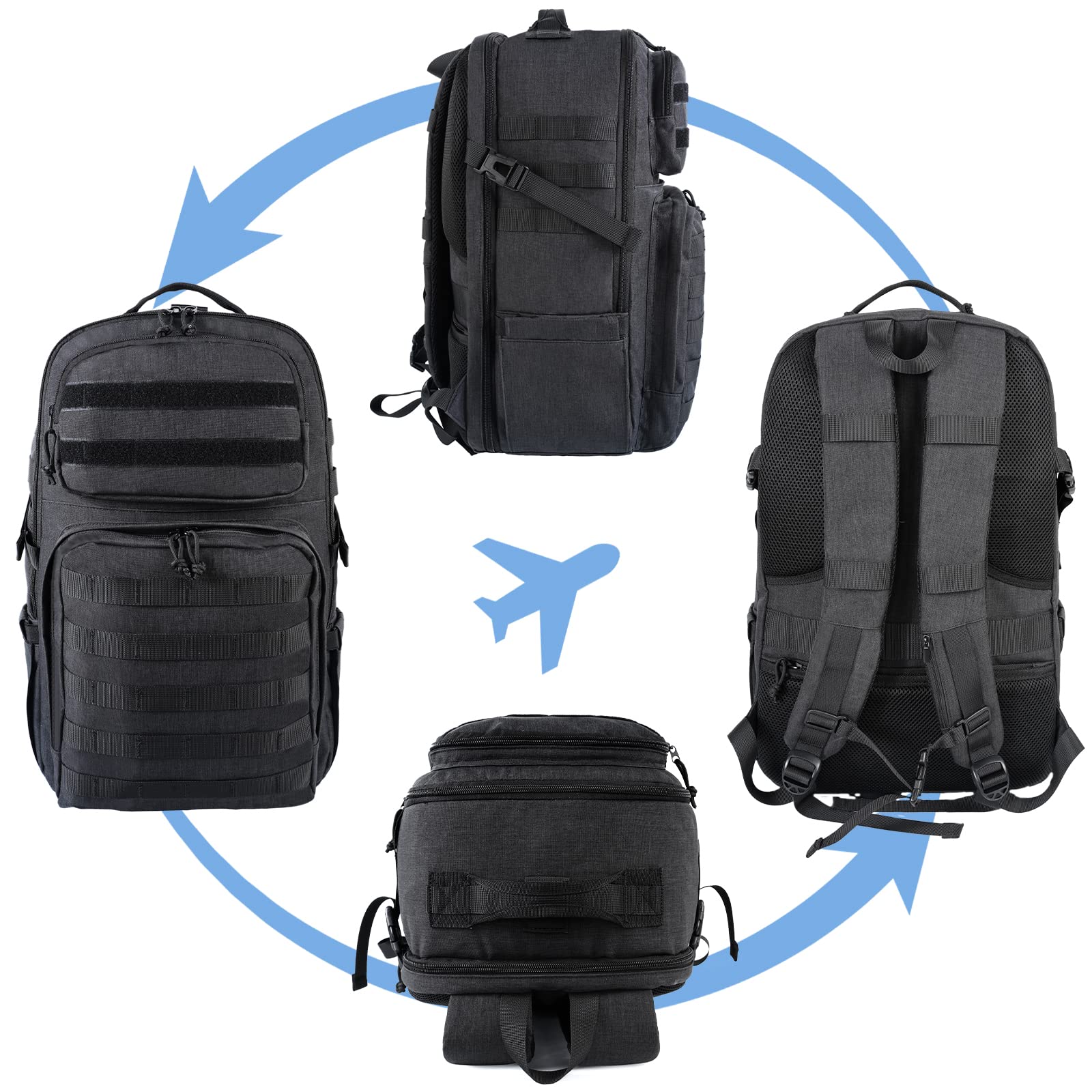 Foto 7 pulgar | Mochila Matein Para Portátil Grande De 17 Pulgadas, 32 L, Resistente Al Agua - Venta Internacional.