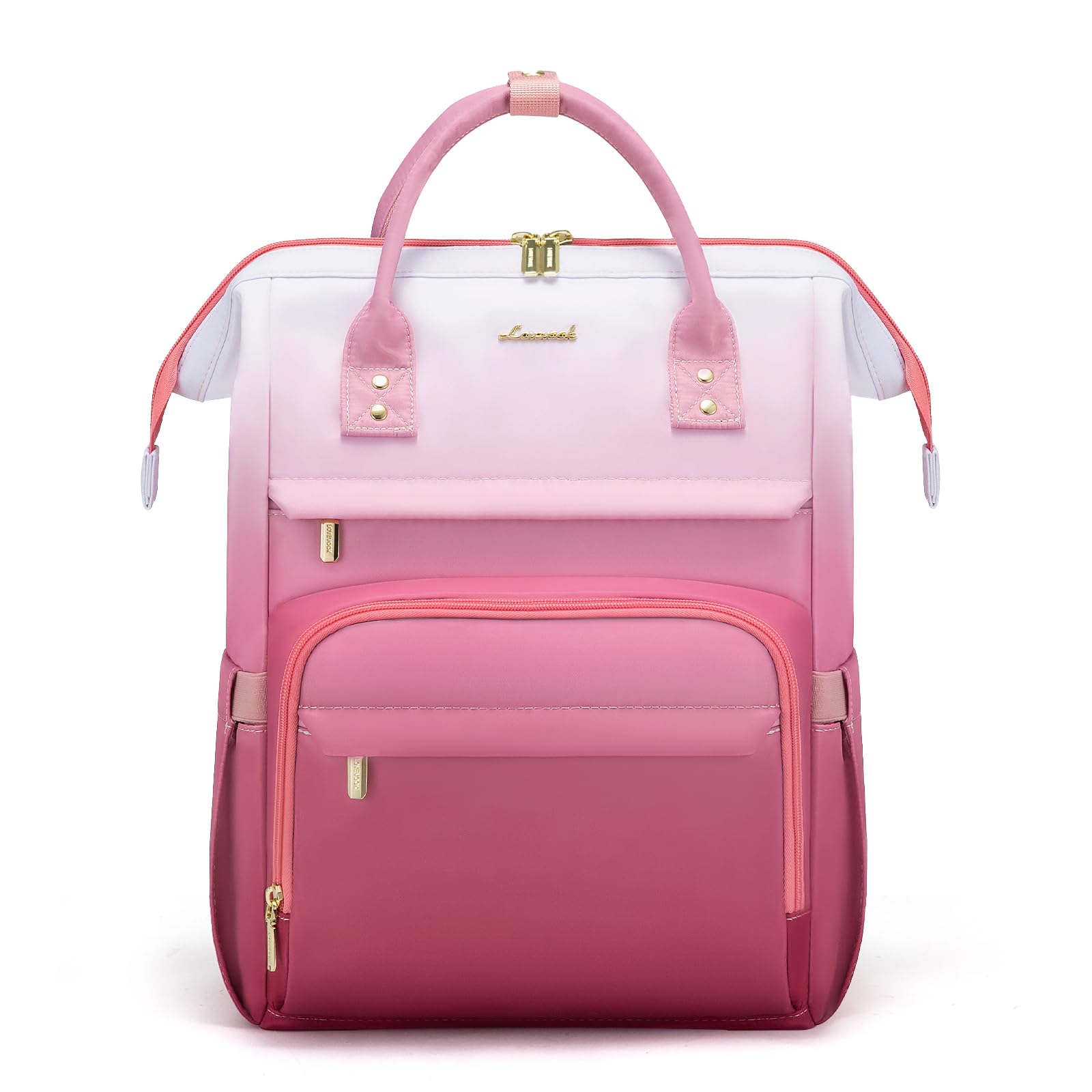 Foto 1 | Mochila Para Portátil Lovevook Gradient 15.6 Pulgadas, Impermeable, Rosa - Venta Internacional.