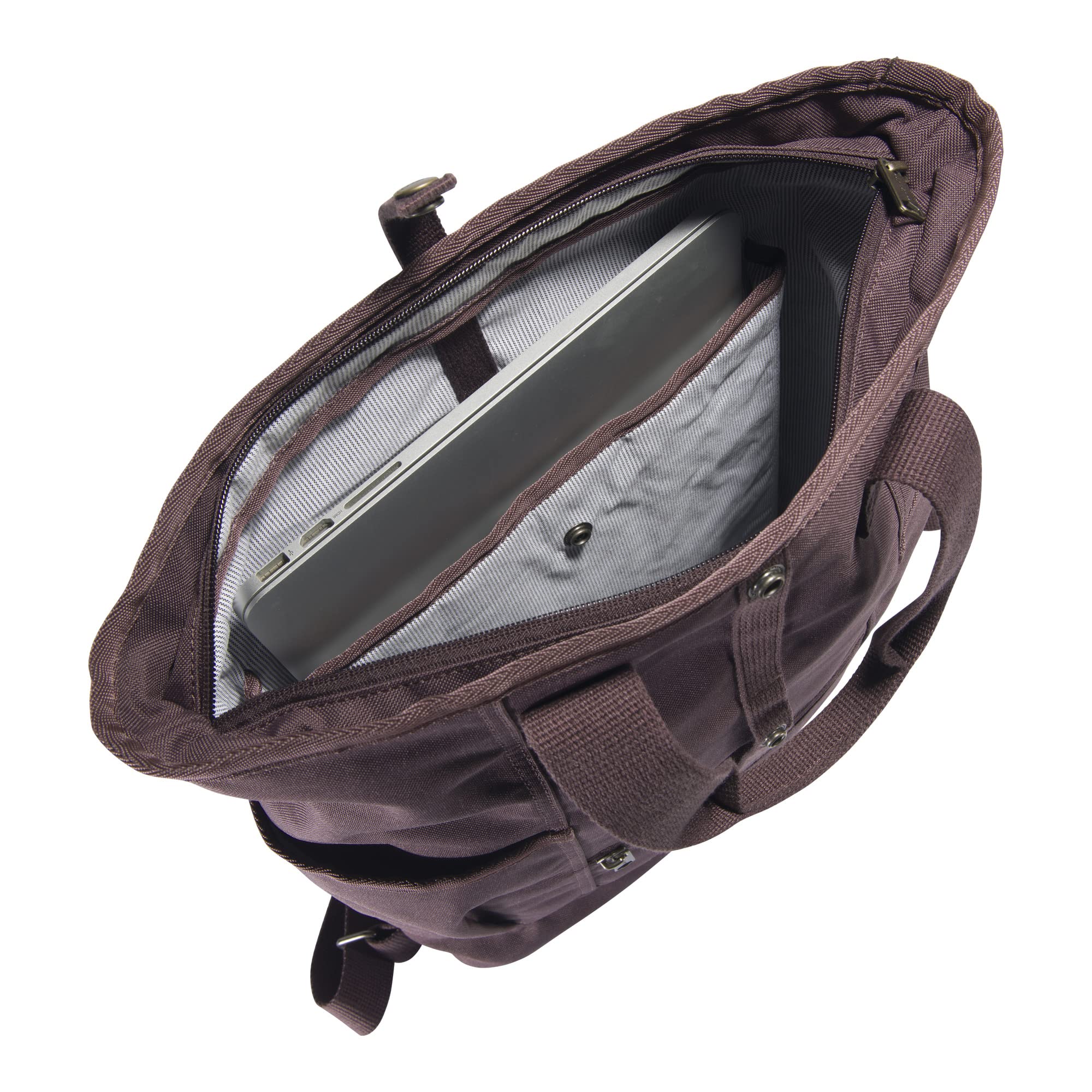 Foto 5 pulgar | Bolsa Carhartt Convertible Con Funda Para Portátil, Color Vino - Venta Internacional.
