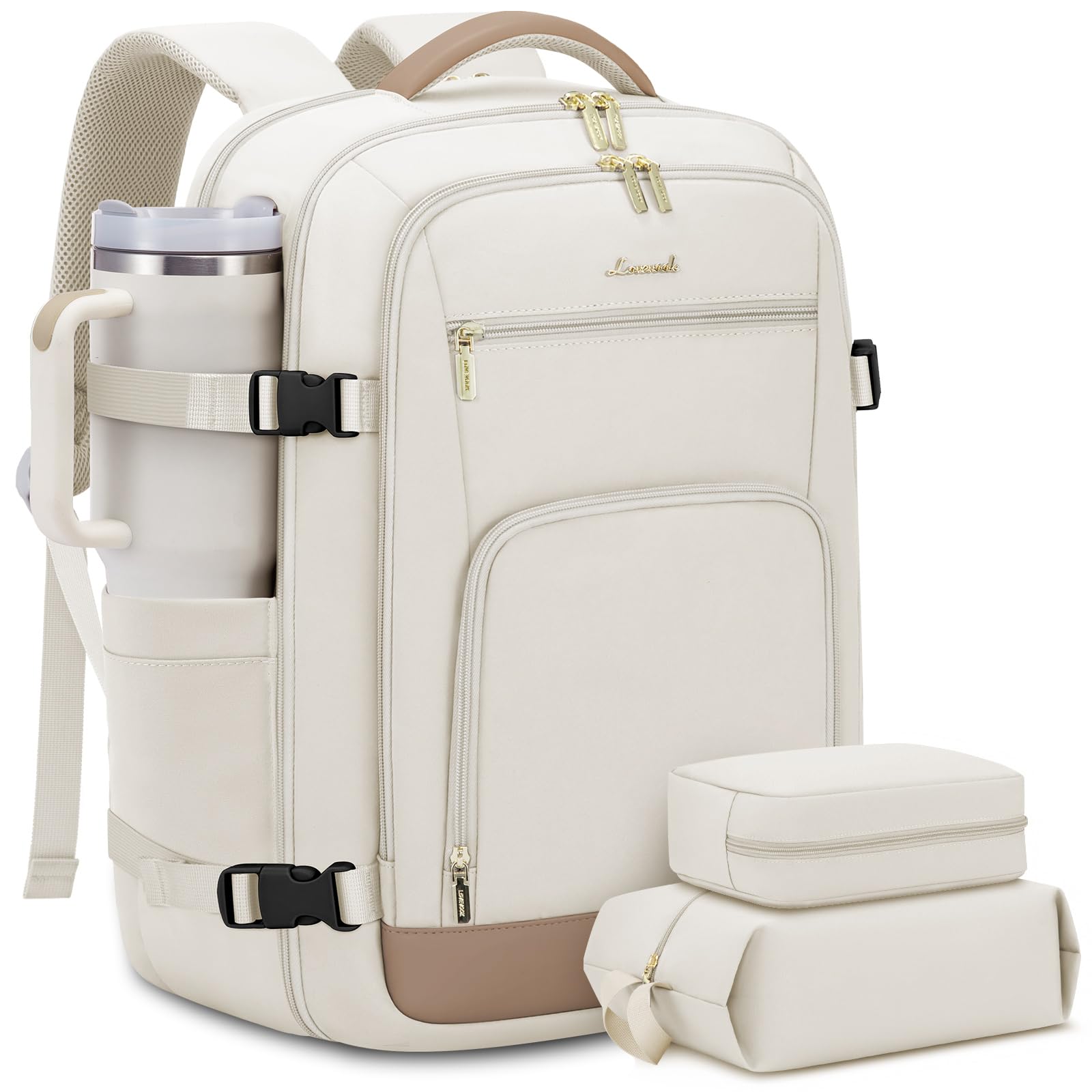 Foto 1 | Mochila De Viaje Lovevook 40l Para Mujer Con Portátil De 17 Pulgadas A Prueba De Agua - Venta Internacional.