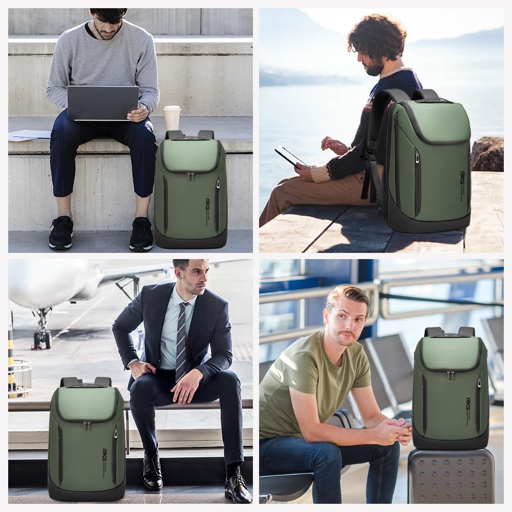 Foto 8 pulgar | Mochila Bange Business Smart Impermeable Para Portátil De 15,6 Pulgadas - Venta Internacional.
