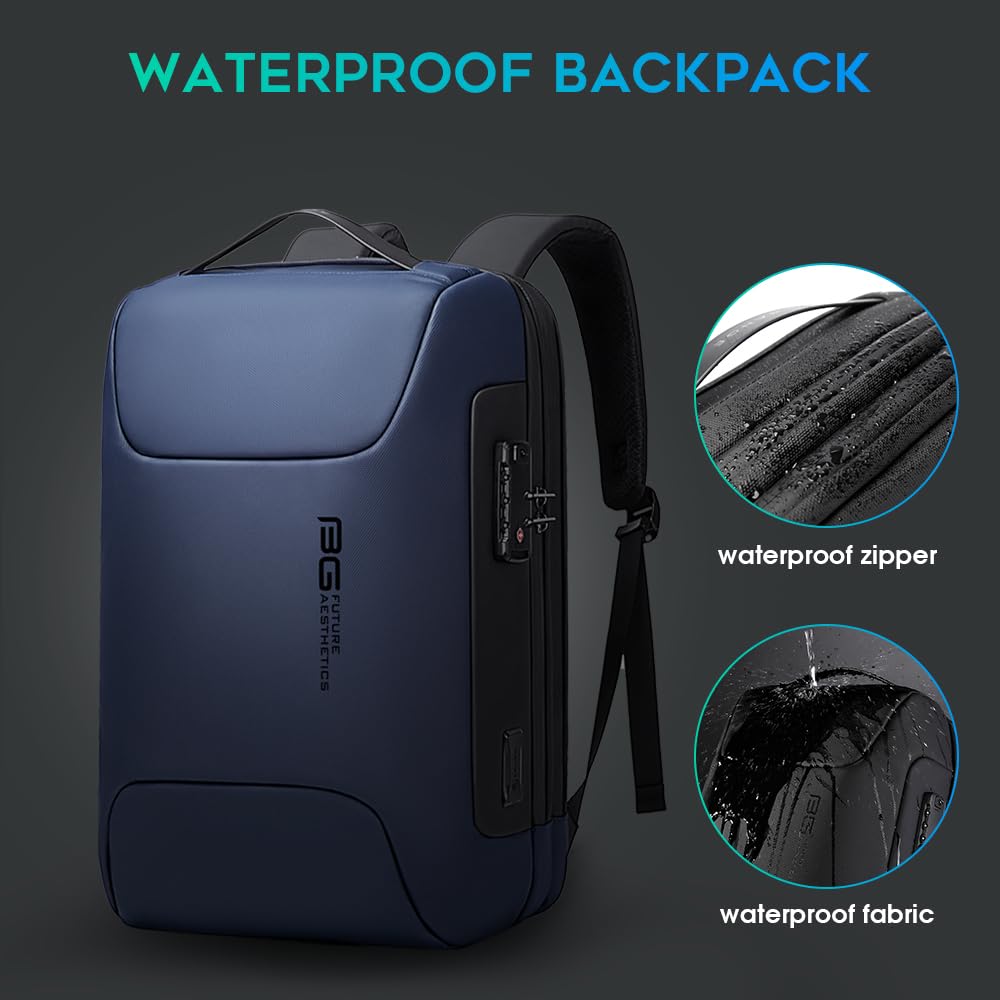 Foto 7 pulgar | Mochila Bange Antirrobo Business Para Portátil De 15,6 Pulgadas Con Usb - Venta Internacional.