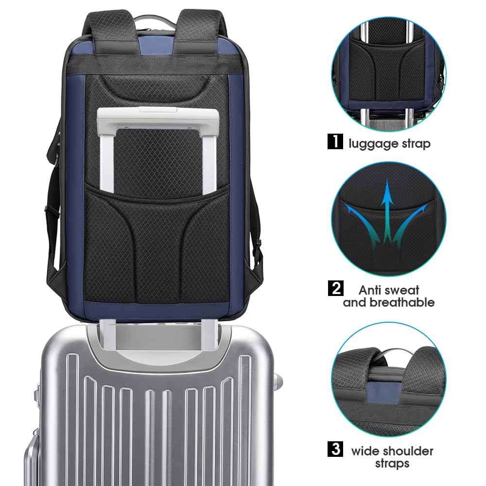 Foto 8 pulgar | Mochila Bange Antirrobo Business Para Portátil De 15,6 Pulgadas Con Usb - Venta Internacional.