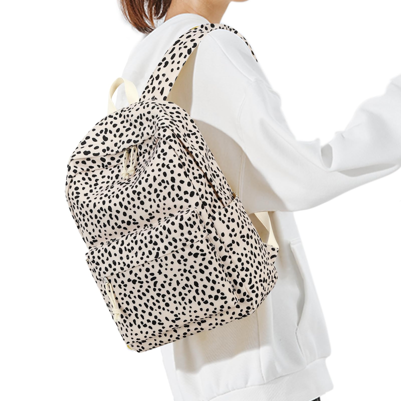 Foto 8 pulgar | Mochila Escolar Btoop Leopard Para Adolescentes Y Mujeres Con Portátil De 17 Pulgadas - Venta Internacional.