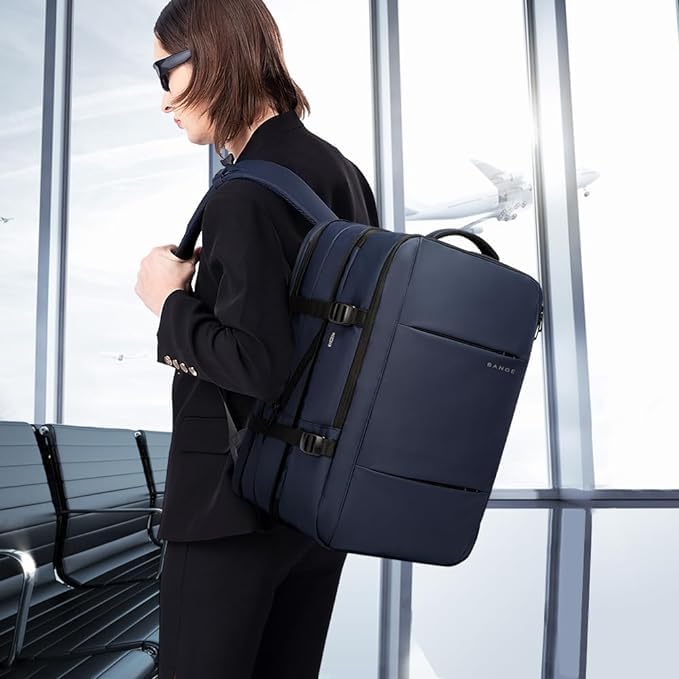 Foto 7 pulgar | Mochila De Viaje Bange 35l Carry On Para Hombre Con Compartimento Para Portátil - Venta Internacional.