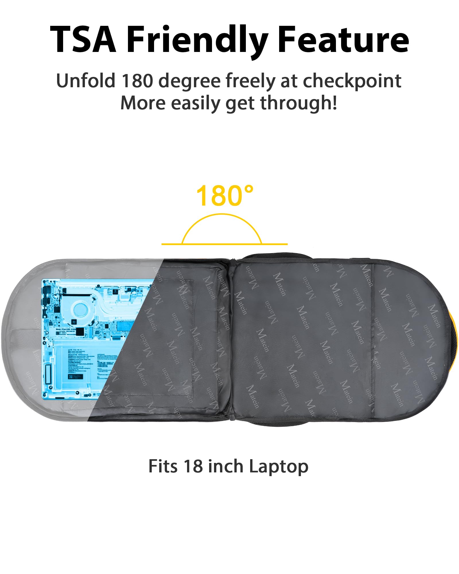 Foto 3 pulgar | Mochila Matein Extra Grande De Viaje De 50 Litros Con Compartimento Para Portátil - Venta Internacional.
