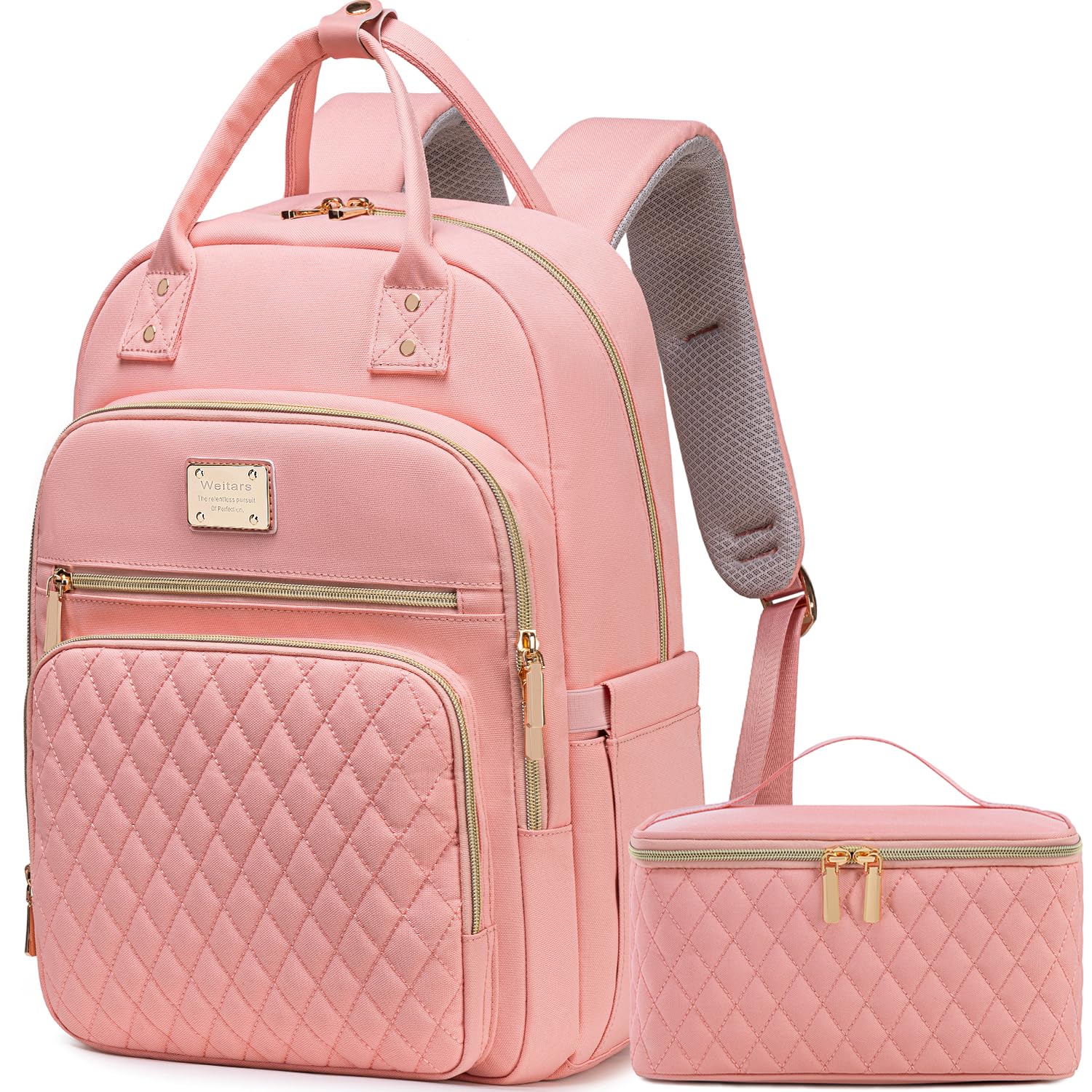 Mochila De Almuerzo Weitars Para Mujer Con Mochila Para Portátil De 15,6 Pulgadas - Venta Internacional.
