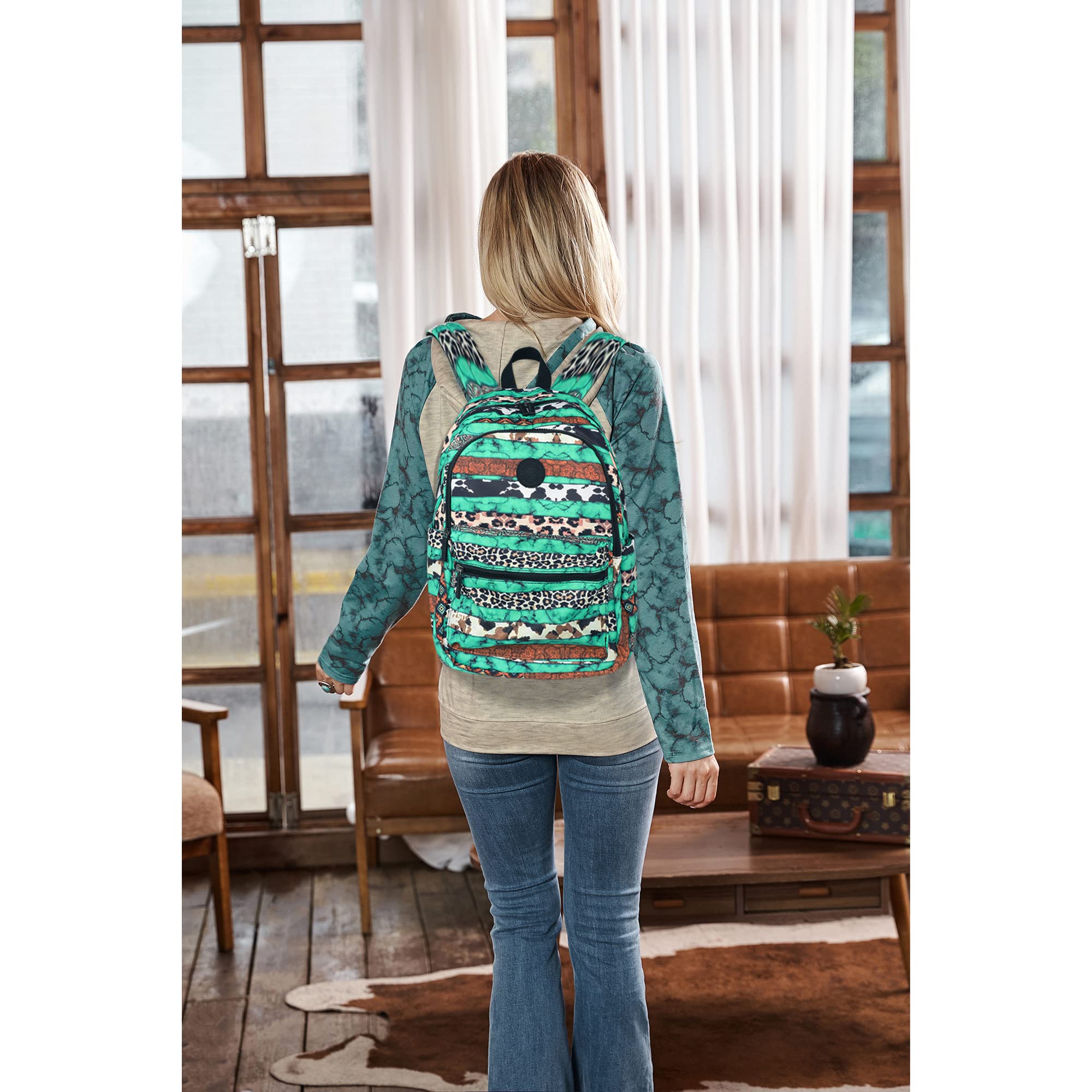 Foto 3 pulgar | Mochila Montana West Western Travel Impermeable Para Mujer - Venta Internacional.