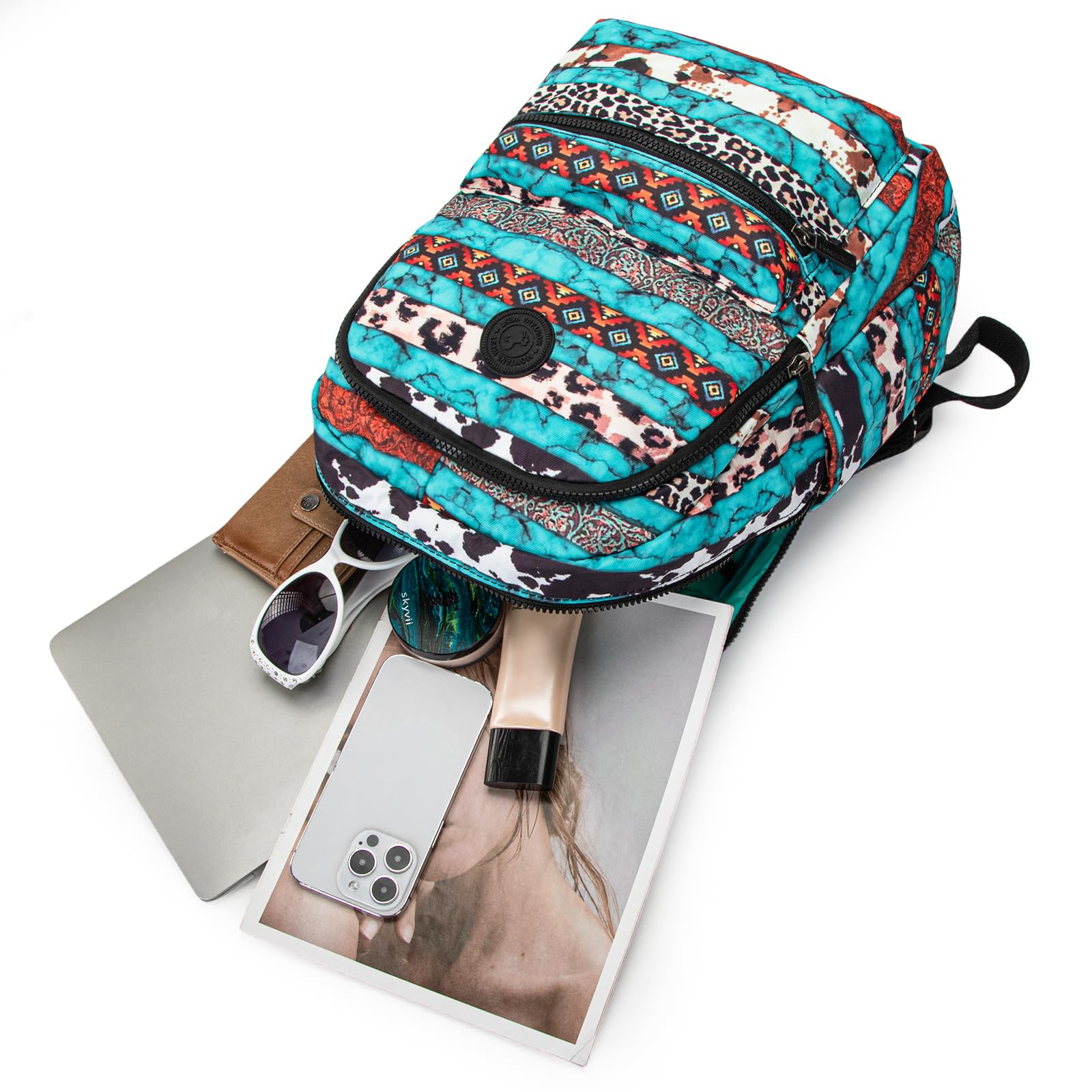 Foto 6 pulgar | Mochila Montana West Western Travel Impermeable Para Mujer - Venta Internacional.
