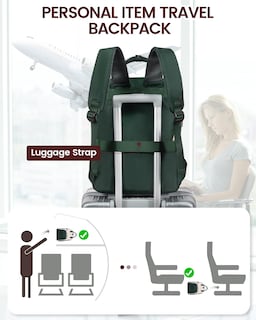 Foto 7 | Mochila Para Portátil Lovevook Para Mujer, 15.6 Pulgadas, Impermeable, Color Beige - Venta Internacional.