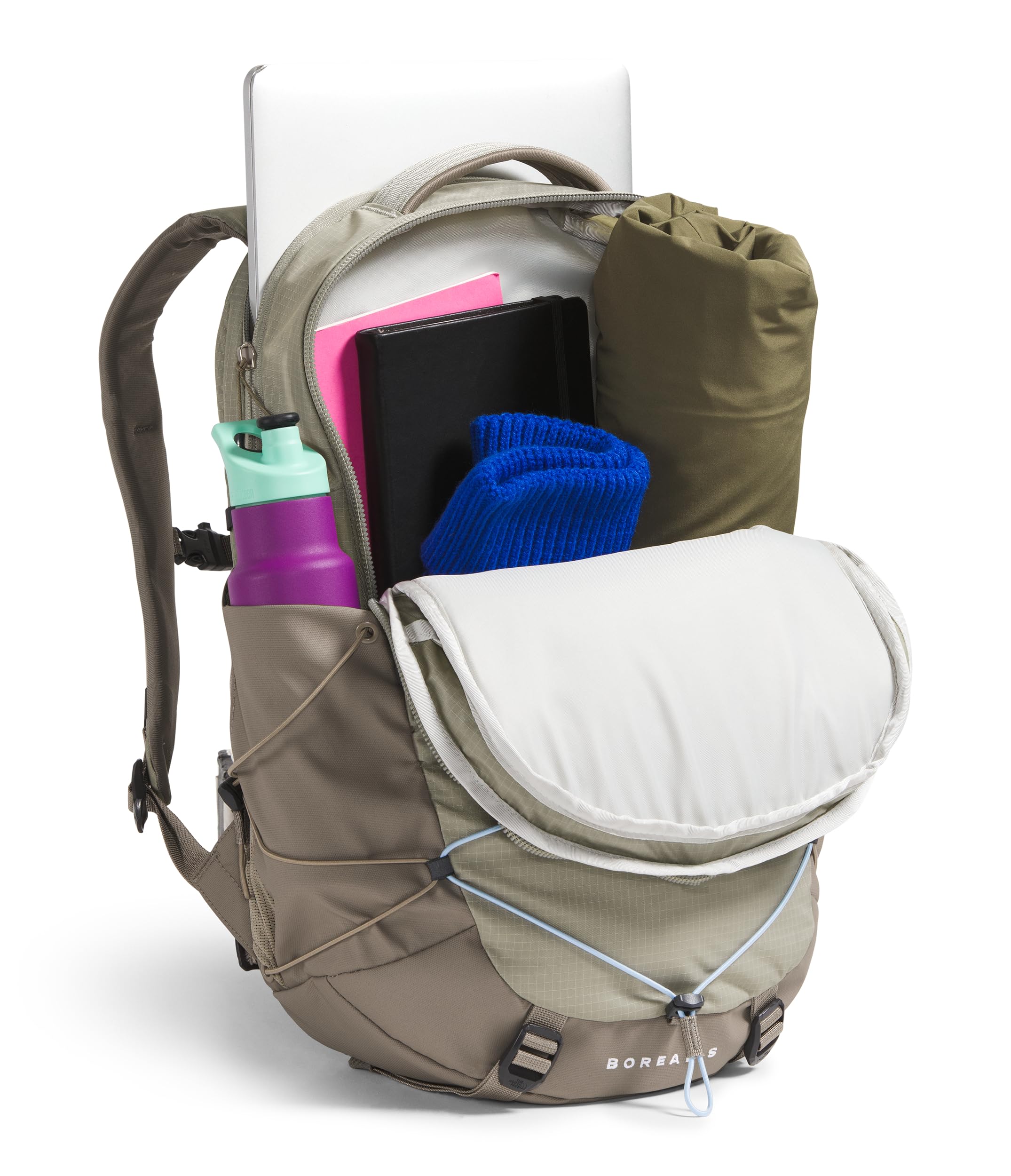 Foto 6 pulgar | Mochila The North Face Borealis Commuter Para Mujer, Color Gris - Venta Internacional.