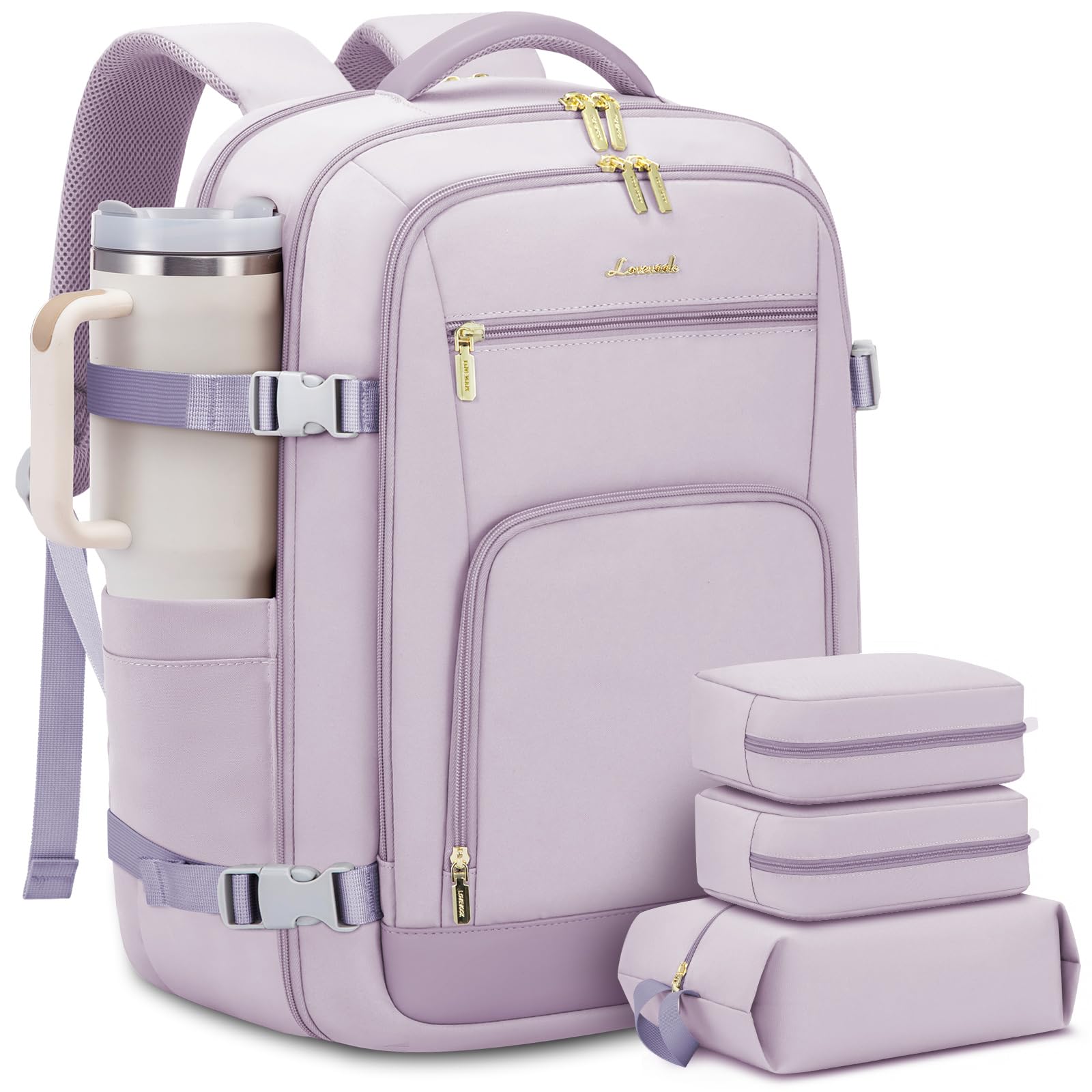 Mochila De Viaje Lovevook 50l Para Mujer Con Portátil Waterpro De 18 Pulgadas - Venta Internacional.