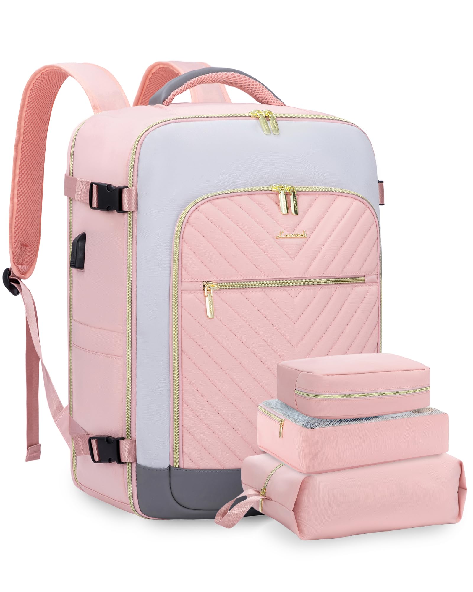 Foto 2 pulgar | Mochila Lovevook Large Travel De 40 Litros Para Mujer Con Portátil De 17 Pulgadas - Venta Internacional.
