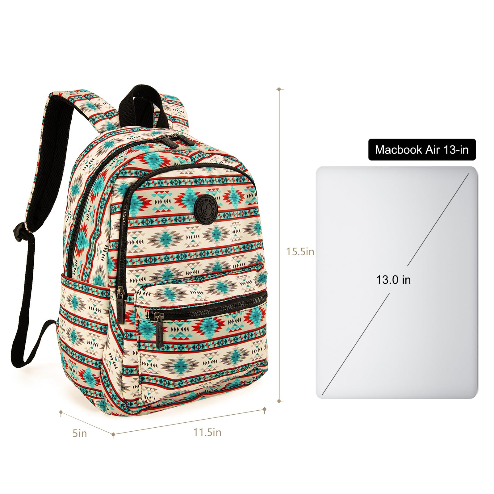 Foto 5 | Mochila Montana West Western Travel Impermeable Para Mujer - Venta Internacional.