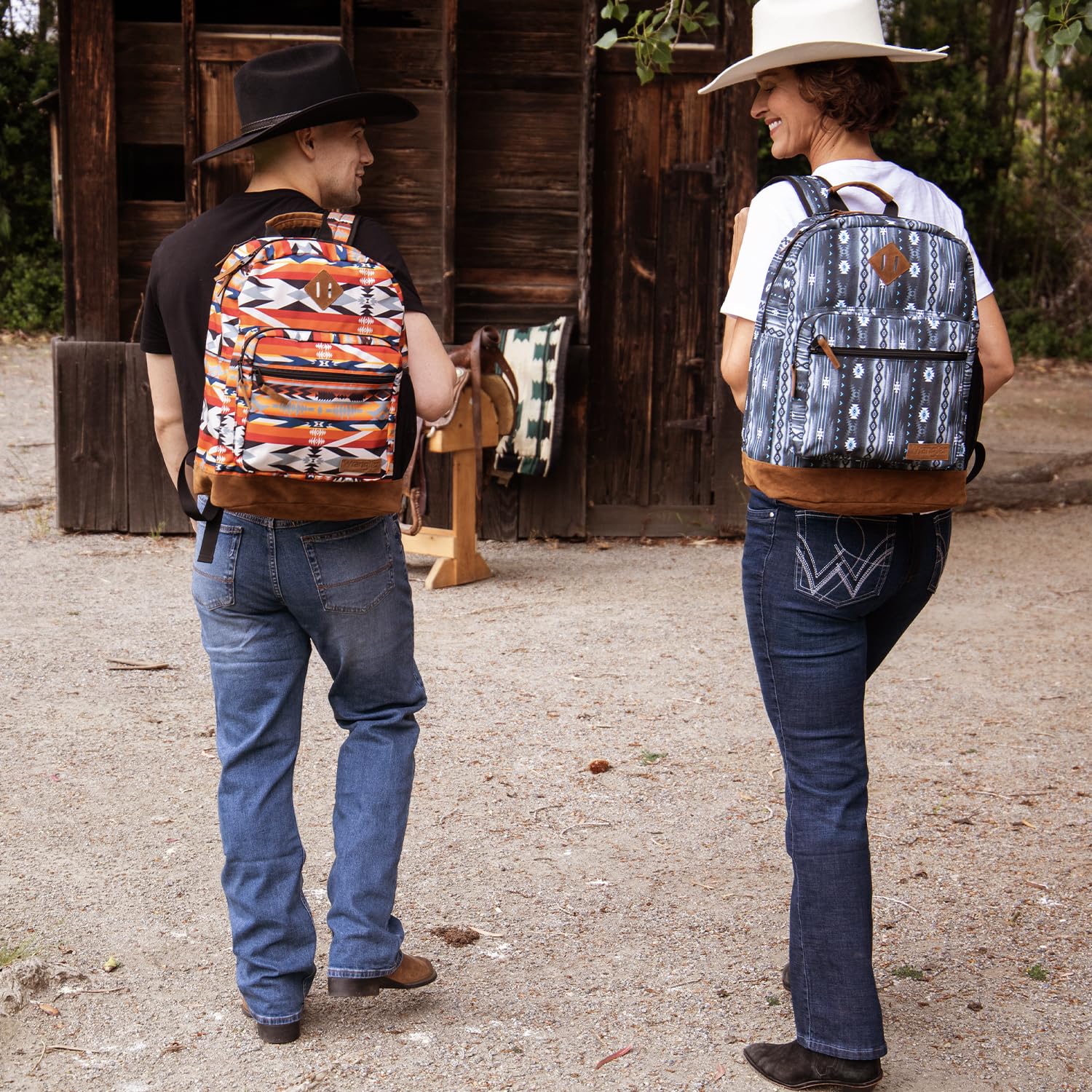 Foto 5 pulgar | Mochila Wrangler Yellowstone, Robusta, Resistente Al Agua, Retro - Venta Internacional.