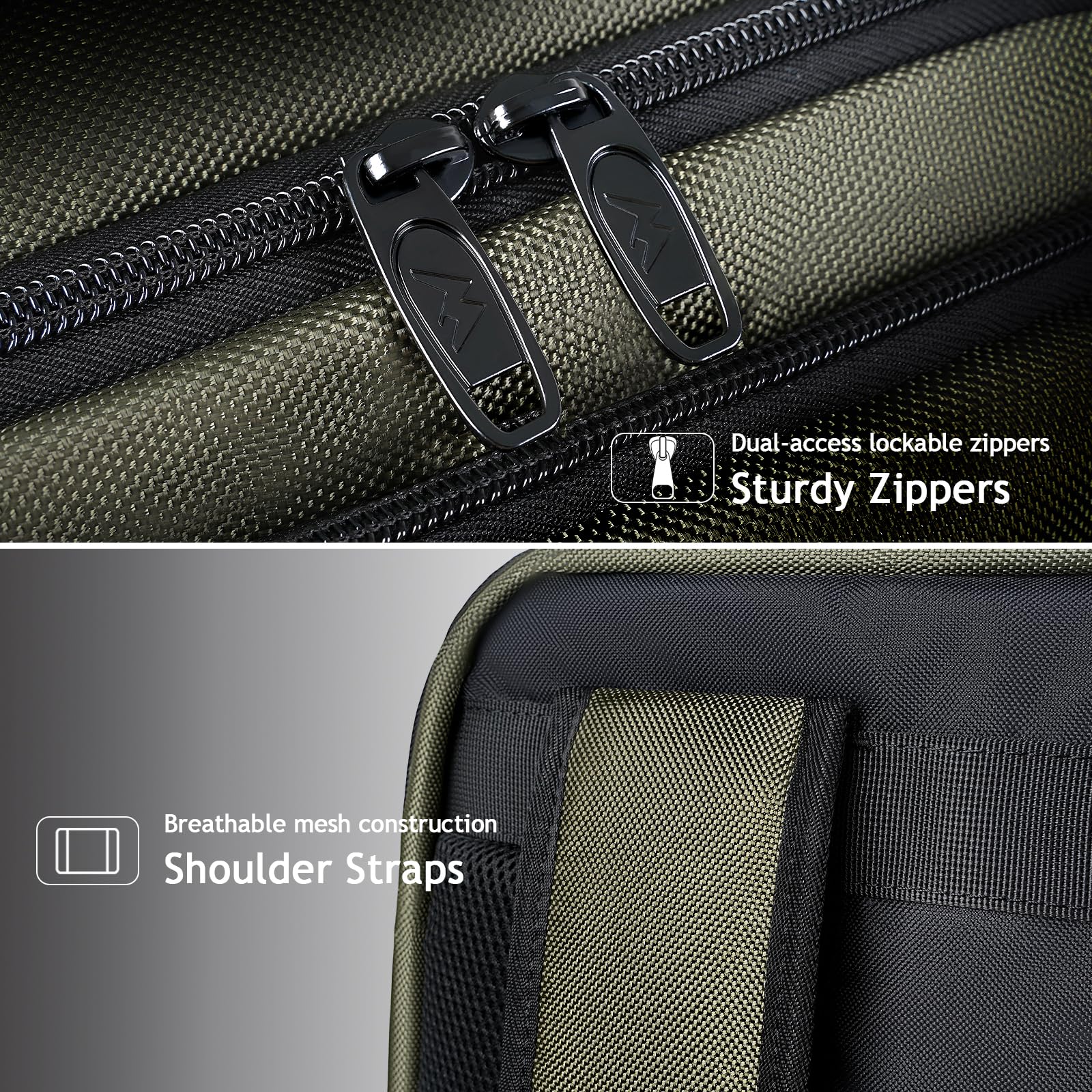 Foto 7 | Mochila Matein Carry On Extra Grande De 40 Litros Para Portátil De 17 Pulgadas - Venta Internacional.