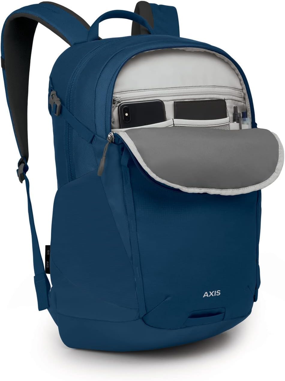 Foto 7 pulgar | Mochila Osprey Axis Para Portátil Night Shift Azul - Venta Internacional.