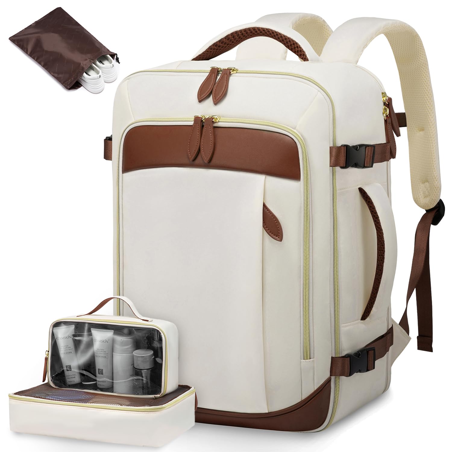 Mochila De Viaje Lovevook De 40 Litros Para Mujer Con Cubos De Embalaje De 17 Pulgadas - Venta Internacional.
