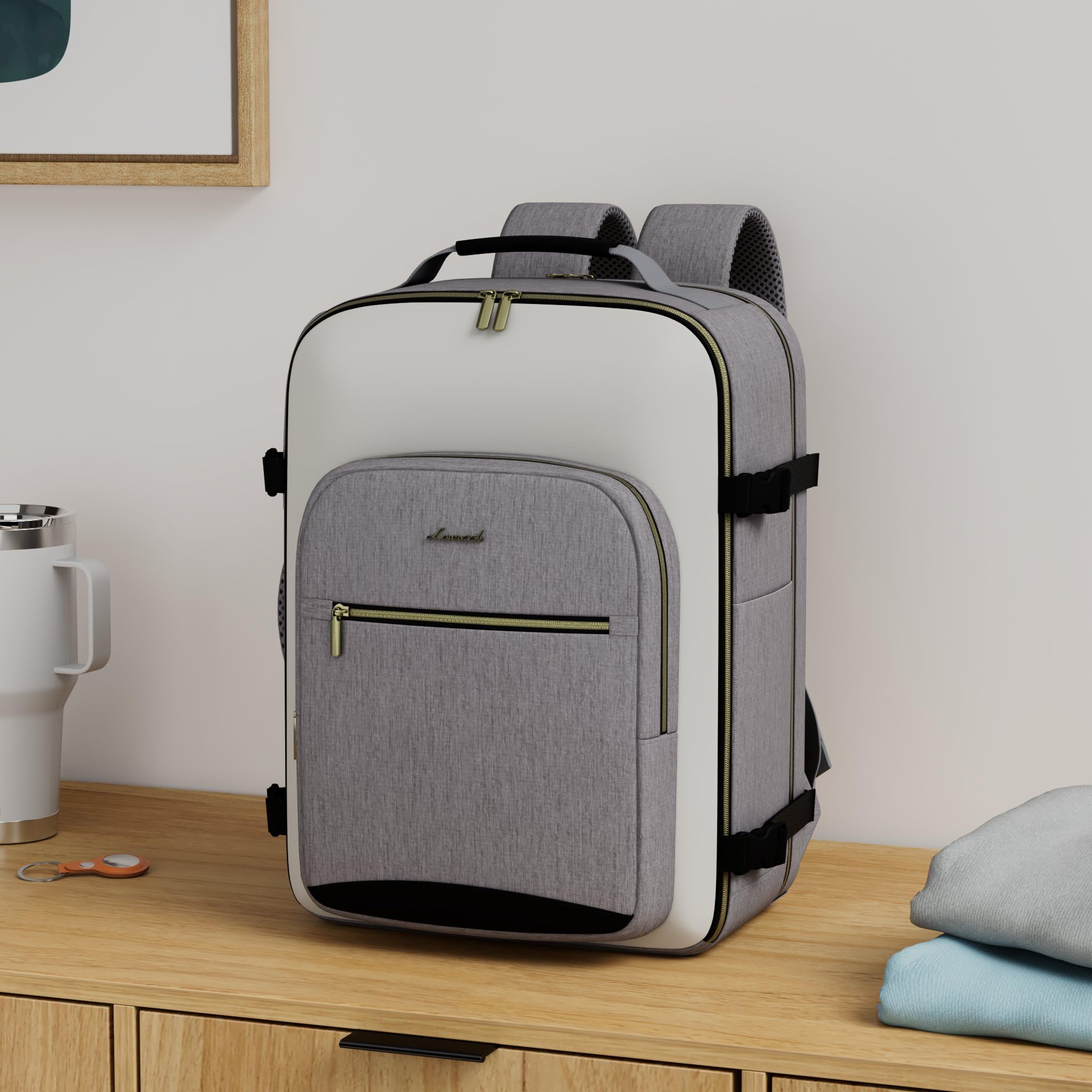 Foto 2 | Mochila De Viaje Lovevook 40l Impermeable Para Mujeres Y Hombres - Venta Internacional.