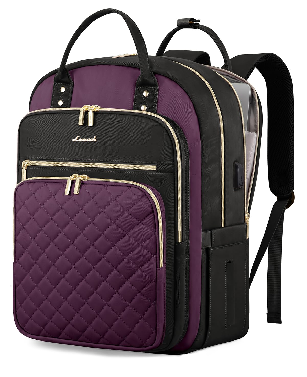 Foto 2 pulgar | Mochila Para Portátil Lovevook Para Mujer De 15.6 Pulgadas Resistente Al Agua - Venta Internacional.