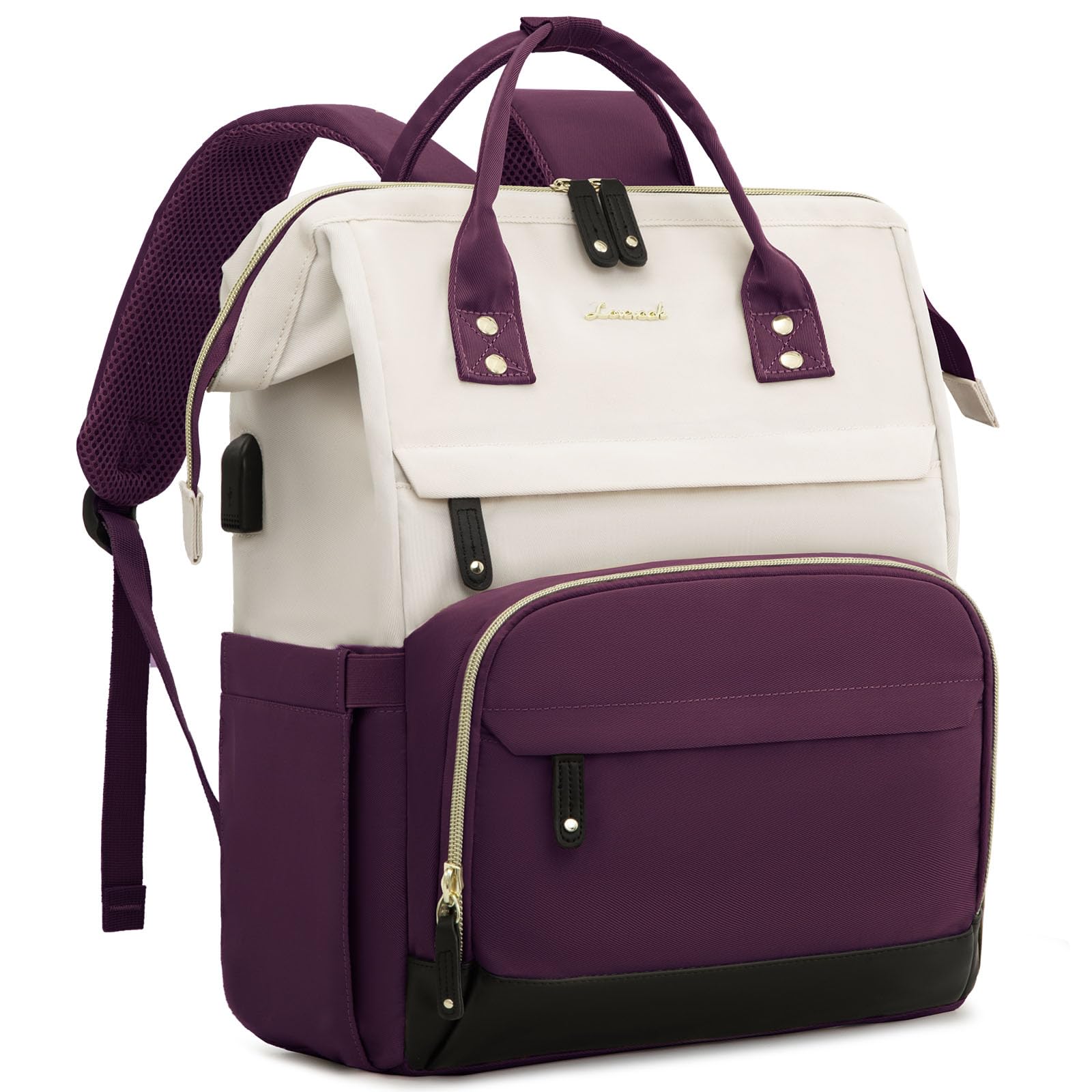 Foto 1 | Mochila Para Portátil Lovevook Para Mujer 15.6 Pulgadas A Prueba De Agua - Venta Internacional.