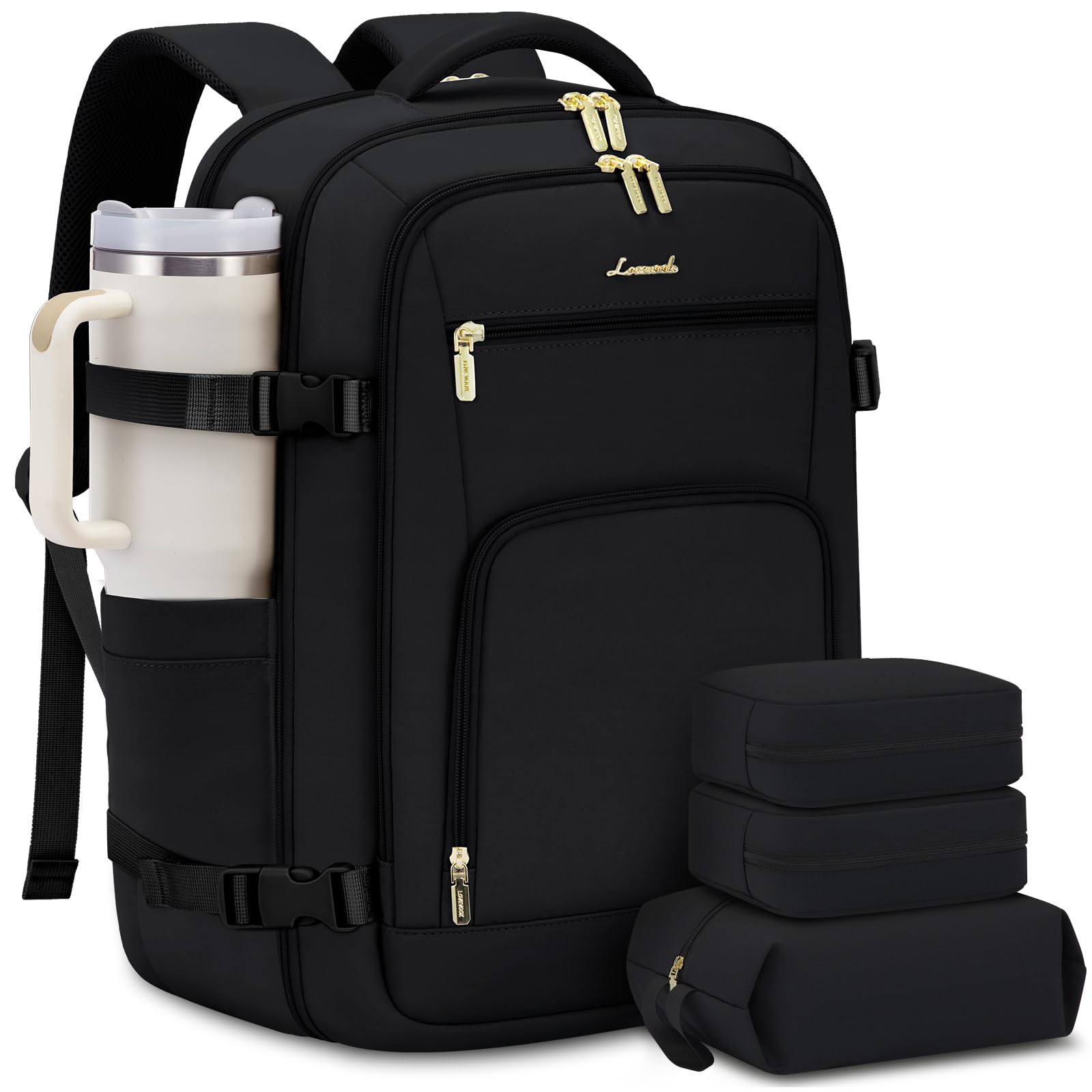 Mochila De Viaje Lovevook Carry On Para Portátil Impermeable De 18 Pulgadas, 50 Litros - Venta Internacional.
